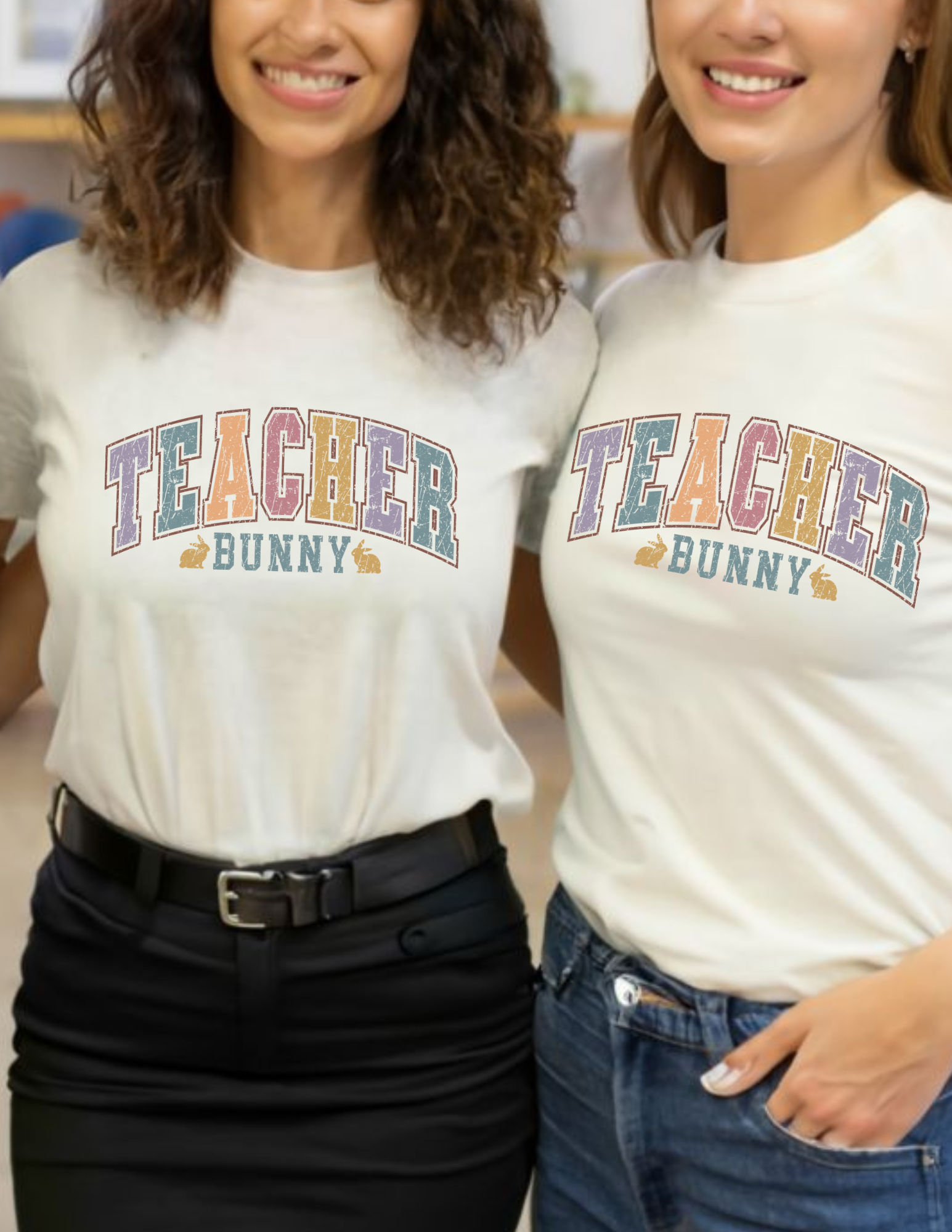 Teacher Easter Bunny Shirt