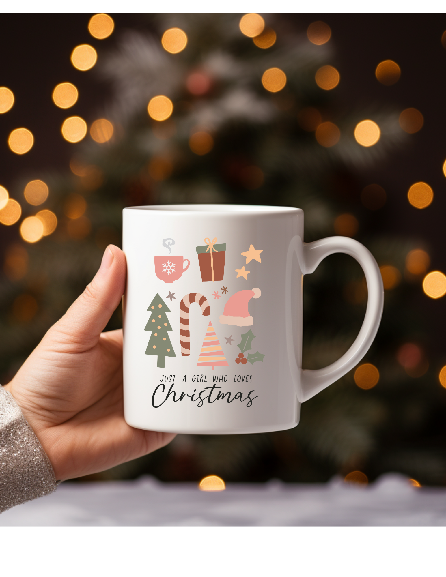 Teen Who Loves Christmas Coffee Mug