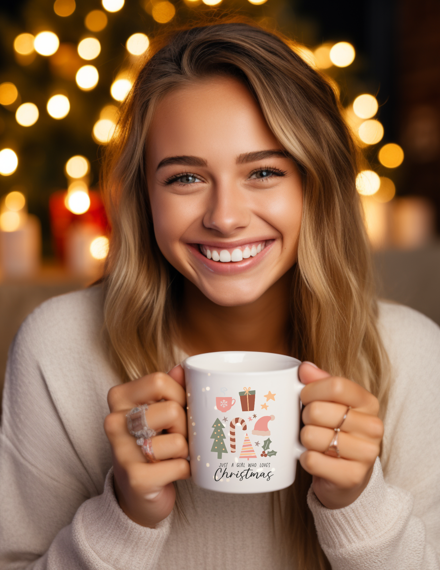 Teen Who Loves Christmas Coffee Mug