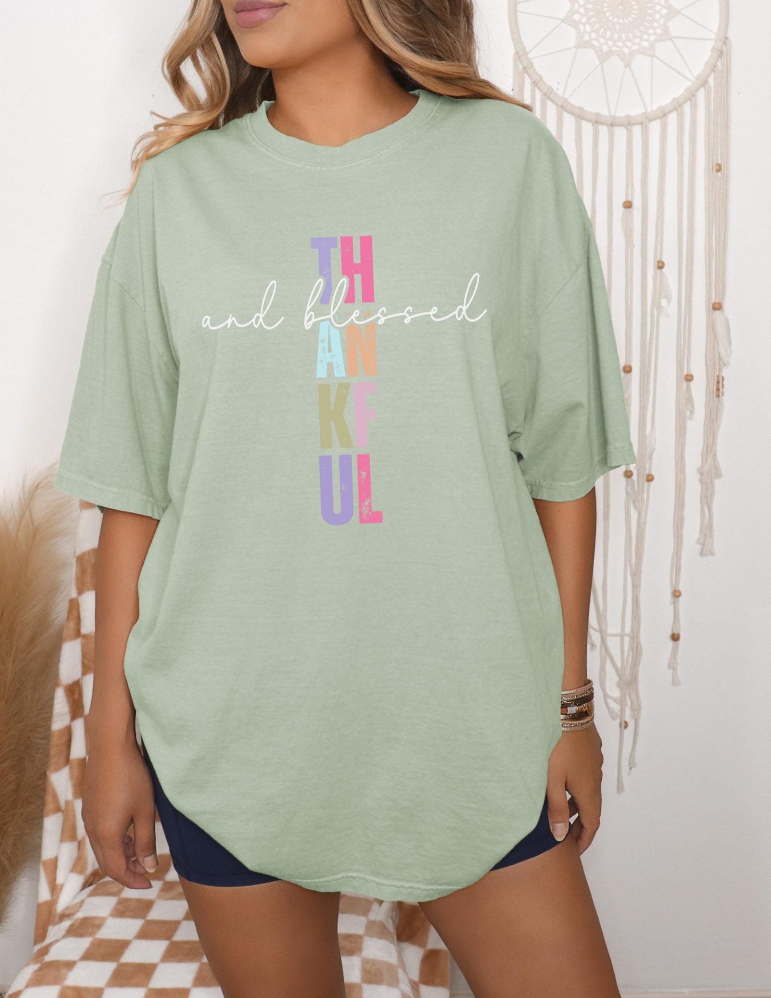 Thankful And Blessed Shirt