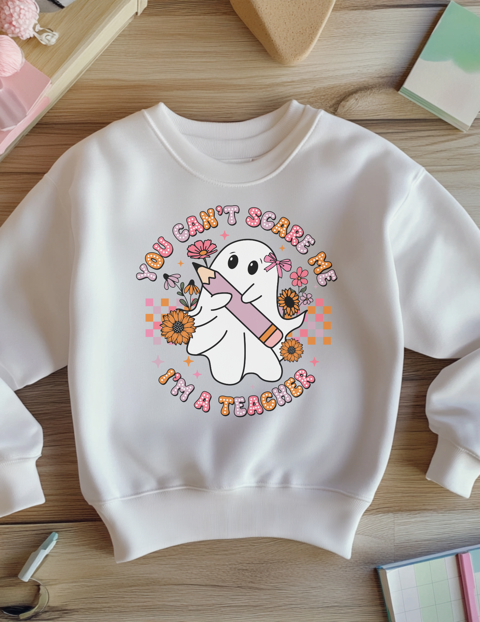 Cute Teacher Halloween Sweatshirt