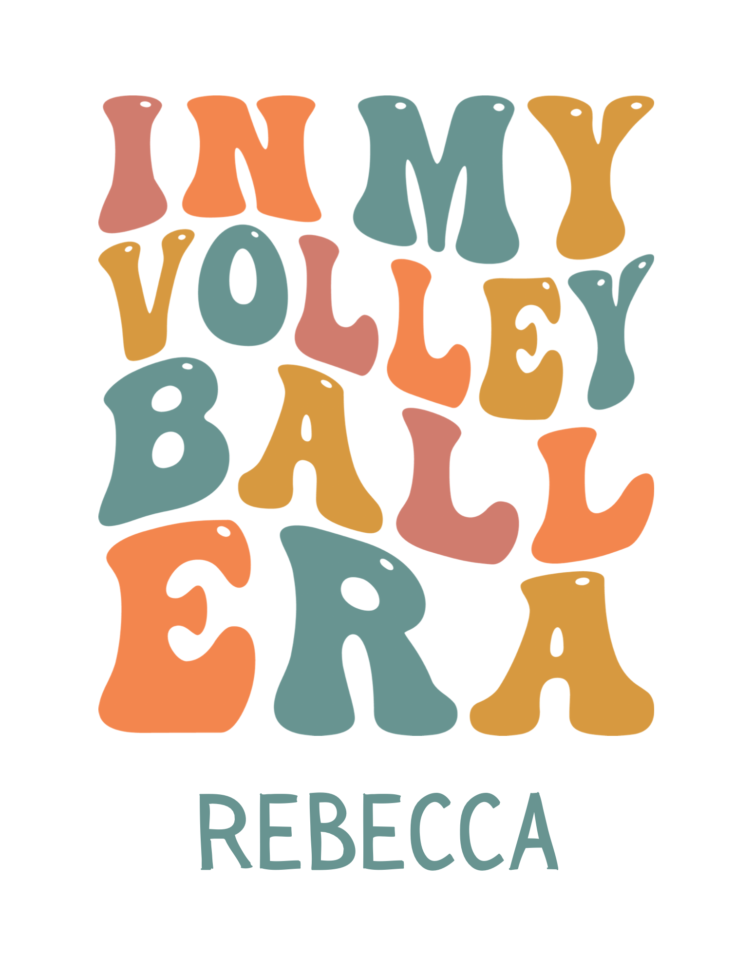 Personalized Volleyball Player Tumbler