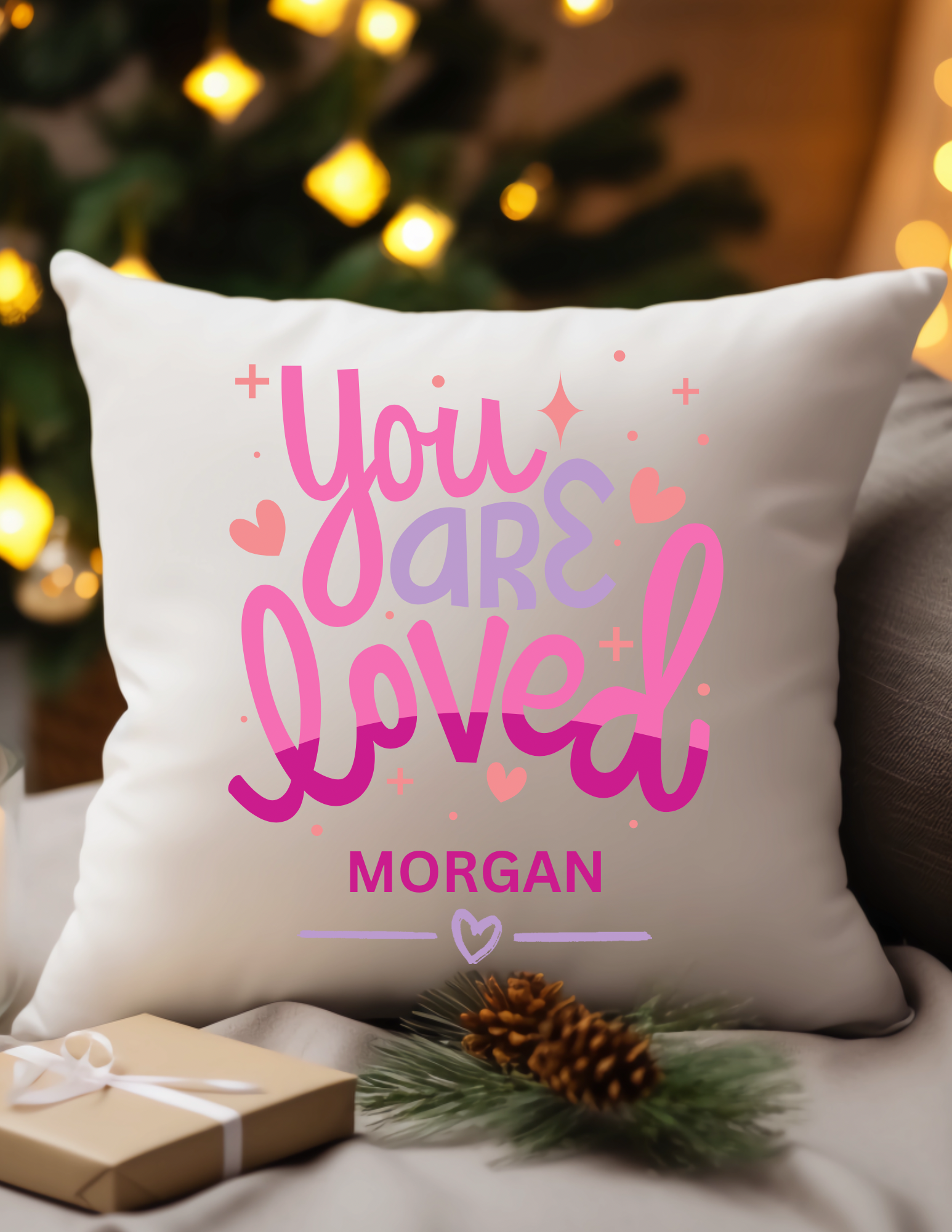 Valentine Throw Pillow