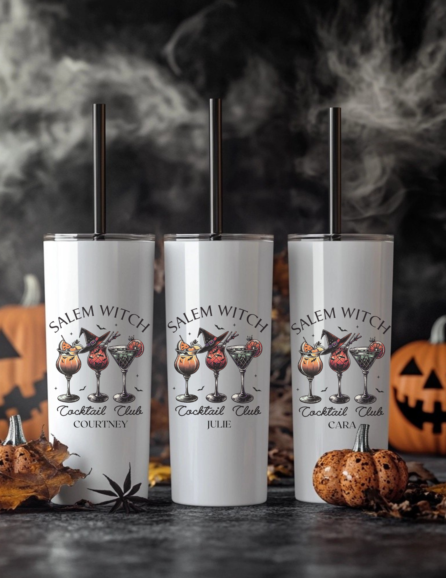 Salem Witch Personalized Tumbler