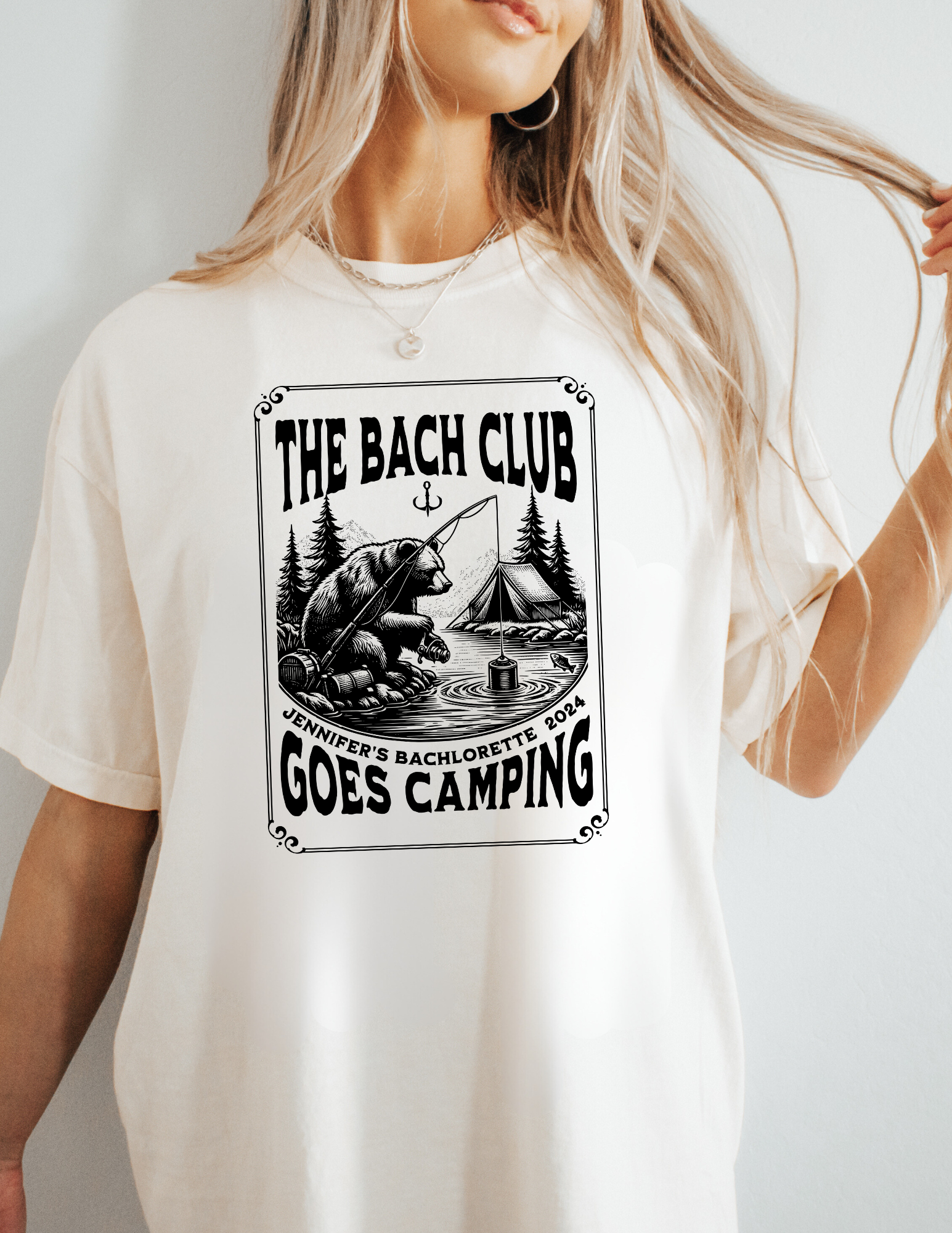 The Bach Club Bachelorette Camping Trip T-Shirt