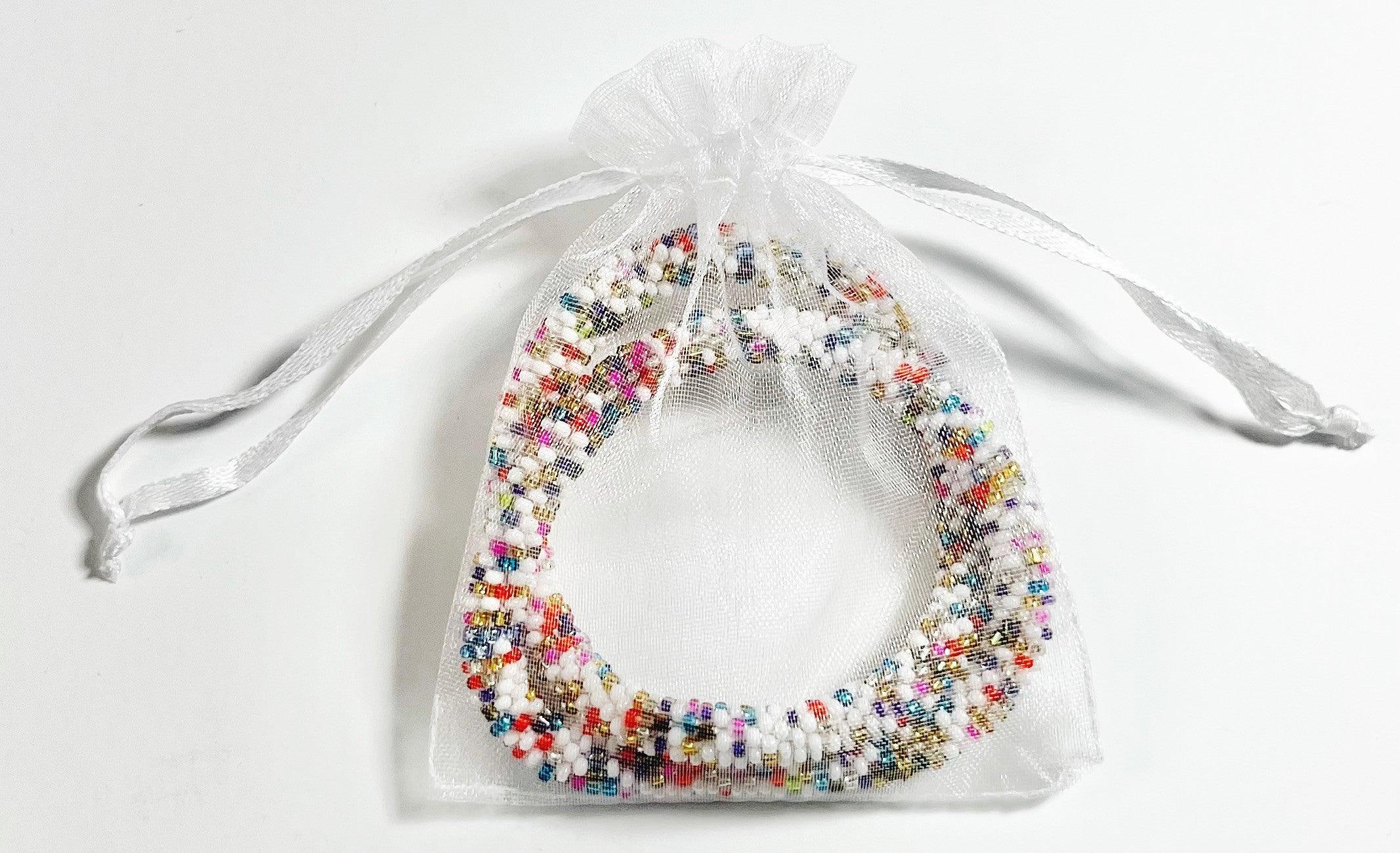 Confetti Beaded Stackable Bracelet Set - Mkay Style