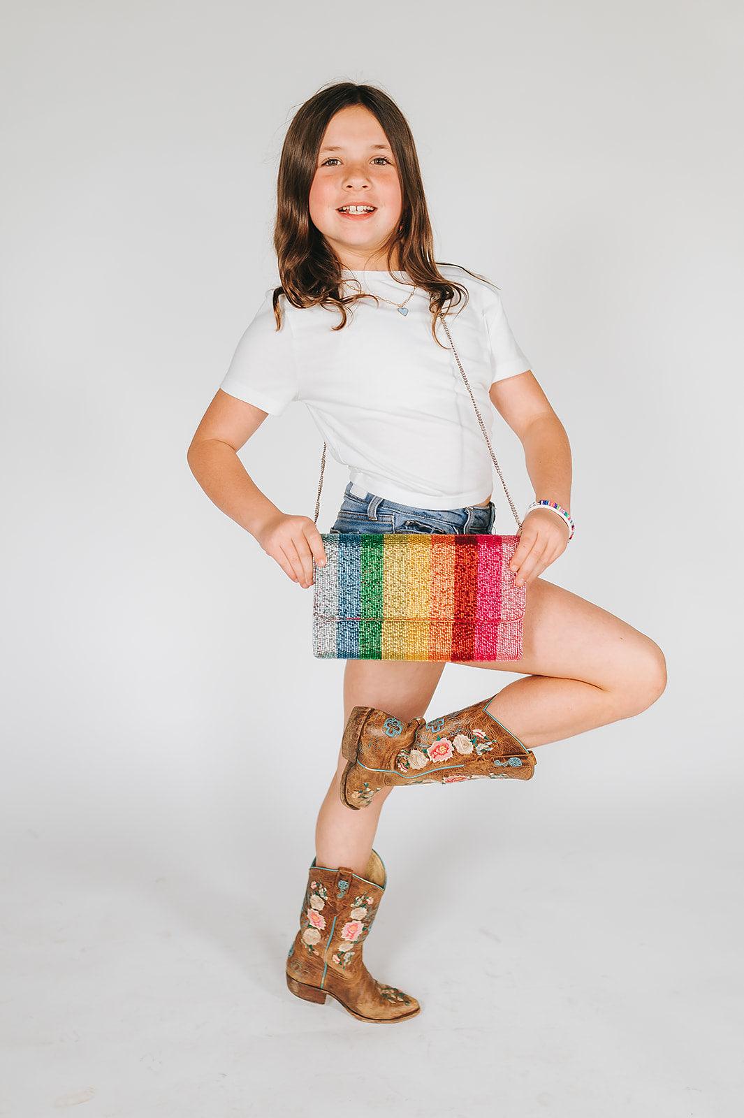 The Beaded Colorful Clutch - Mkay Style
