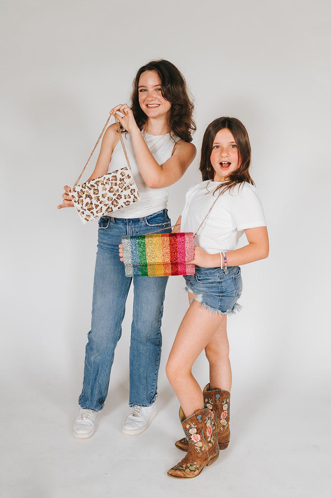The Beaded Colorful Clutch - Mkay Style