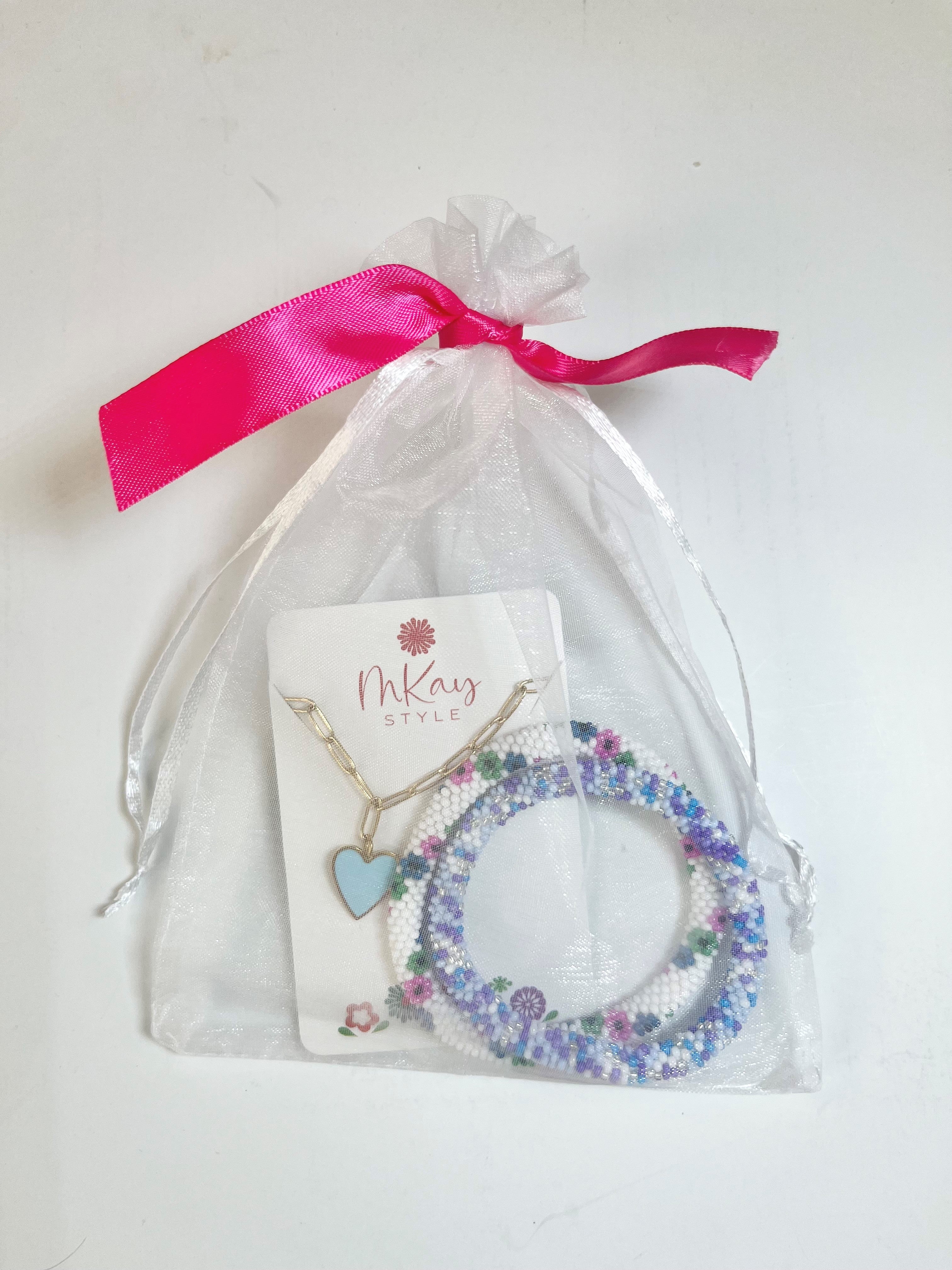 Mini Blue Jewelry Set