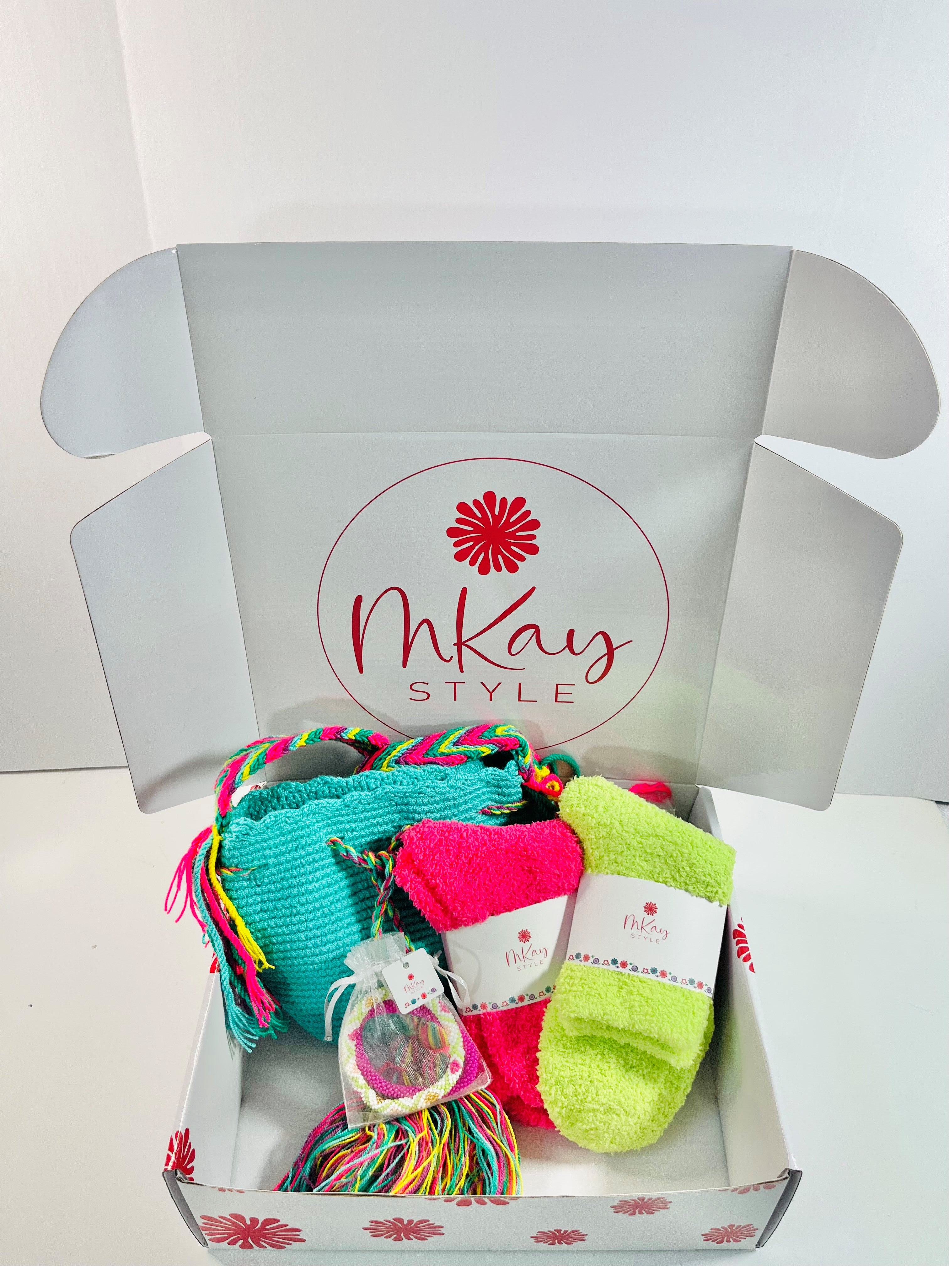 Neon Girl Gift Box