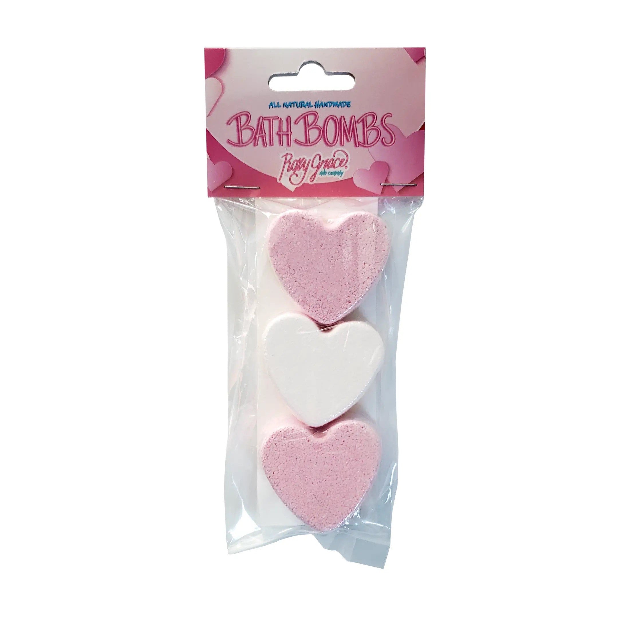 Roxy Grace Heart Bath Bombs- 3pk