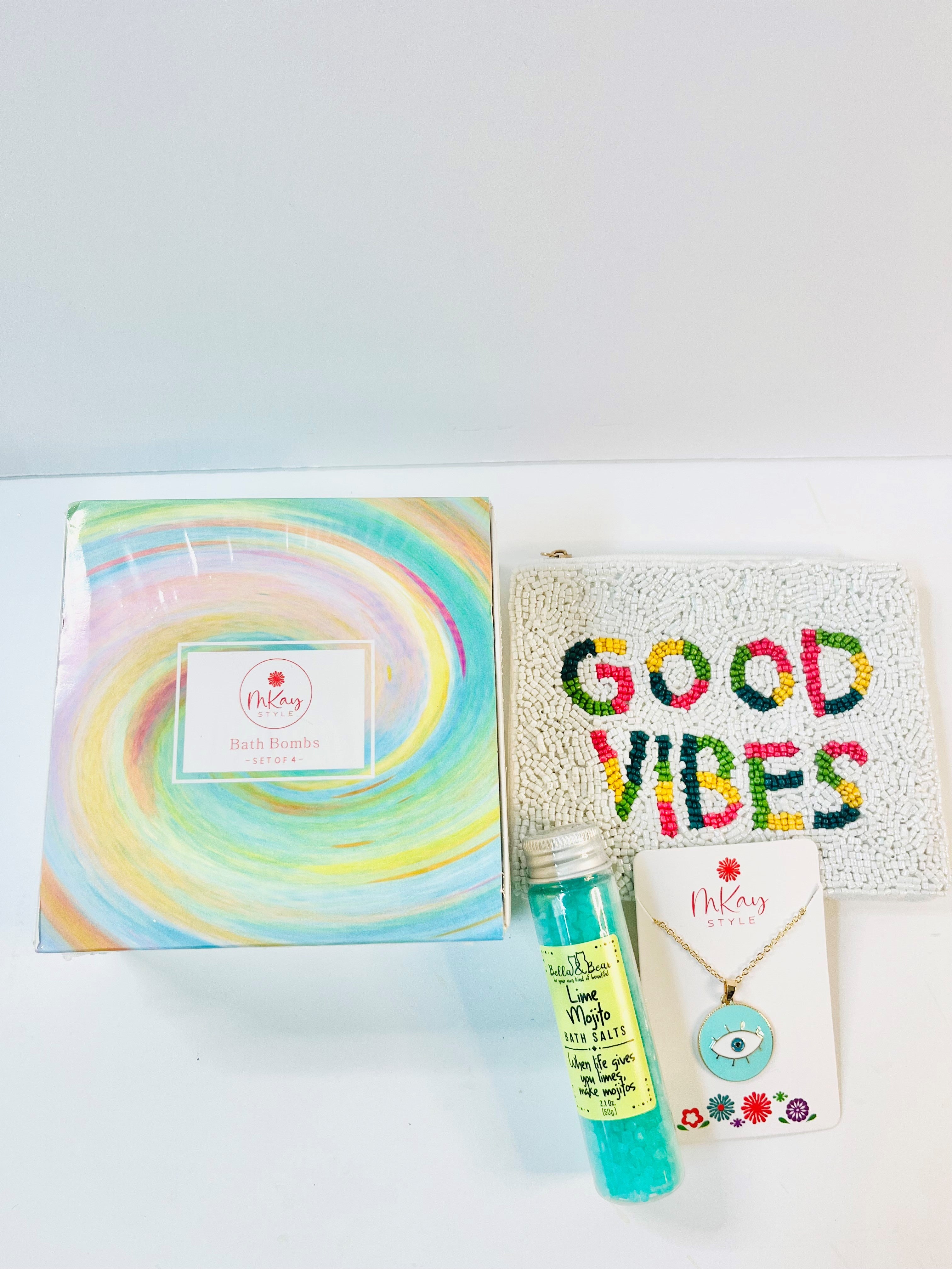 Easter Stuffers- Basket With Good Vibes