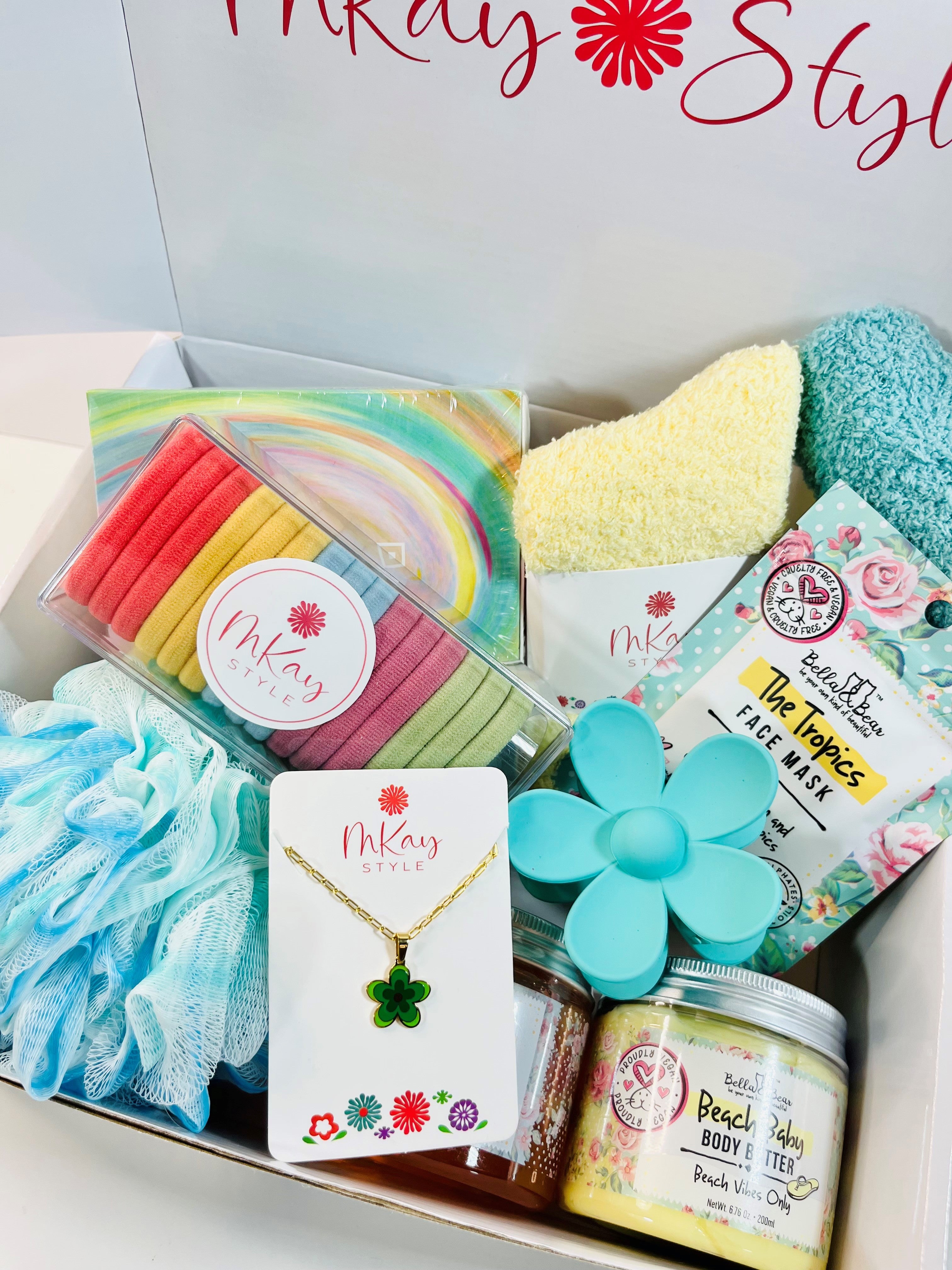Colorful Spa Gift Box for Tween Girl