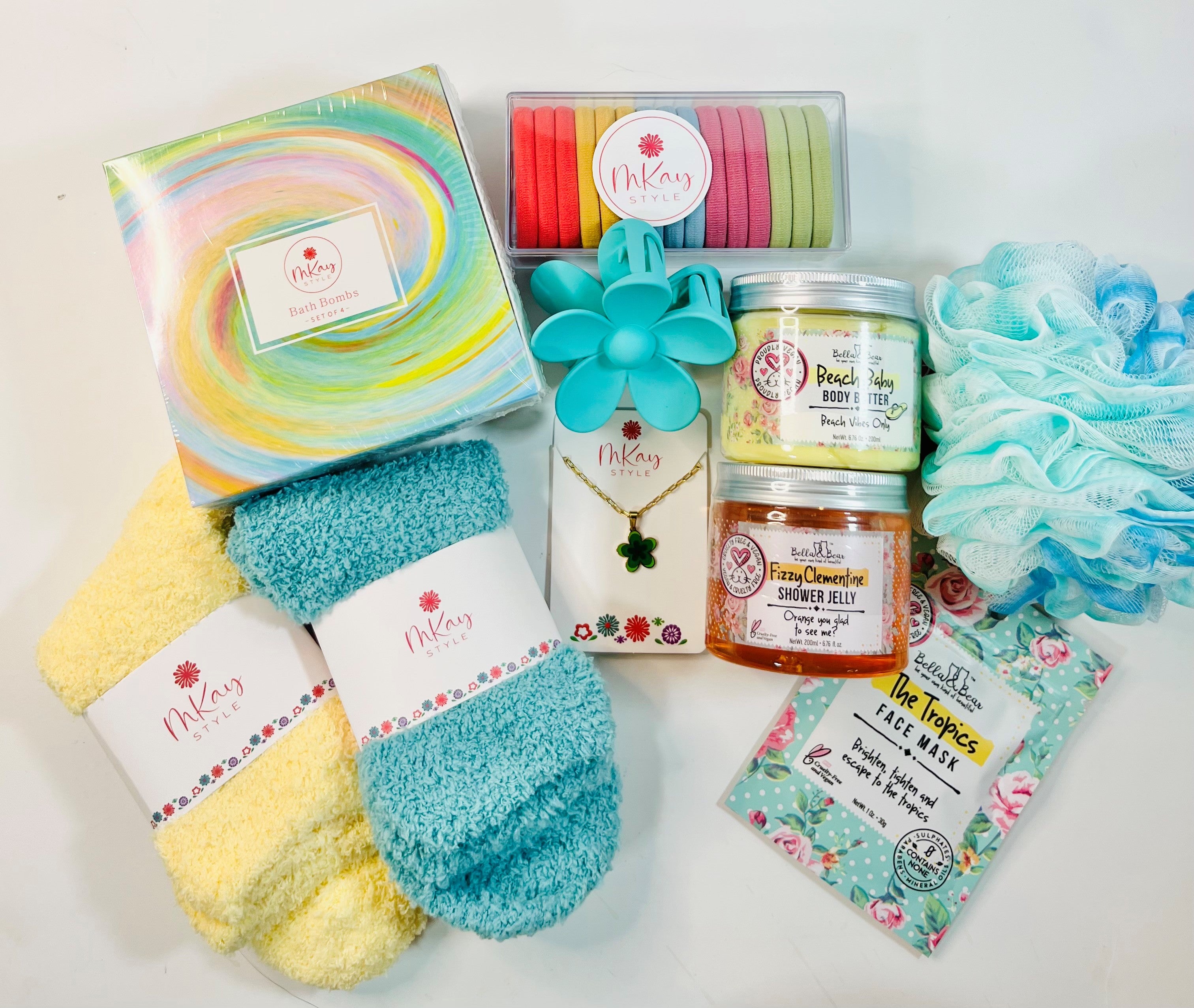 Colorful Spa Gift Box for Tween Girl