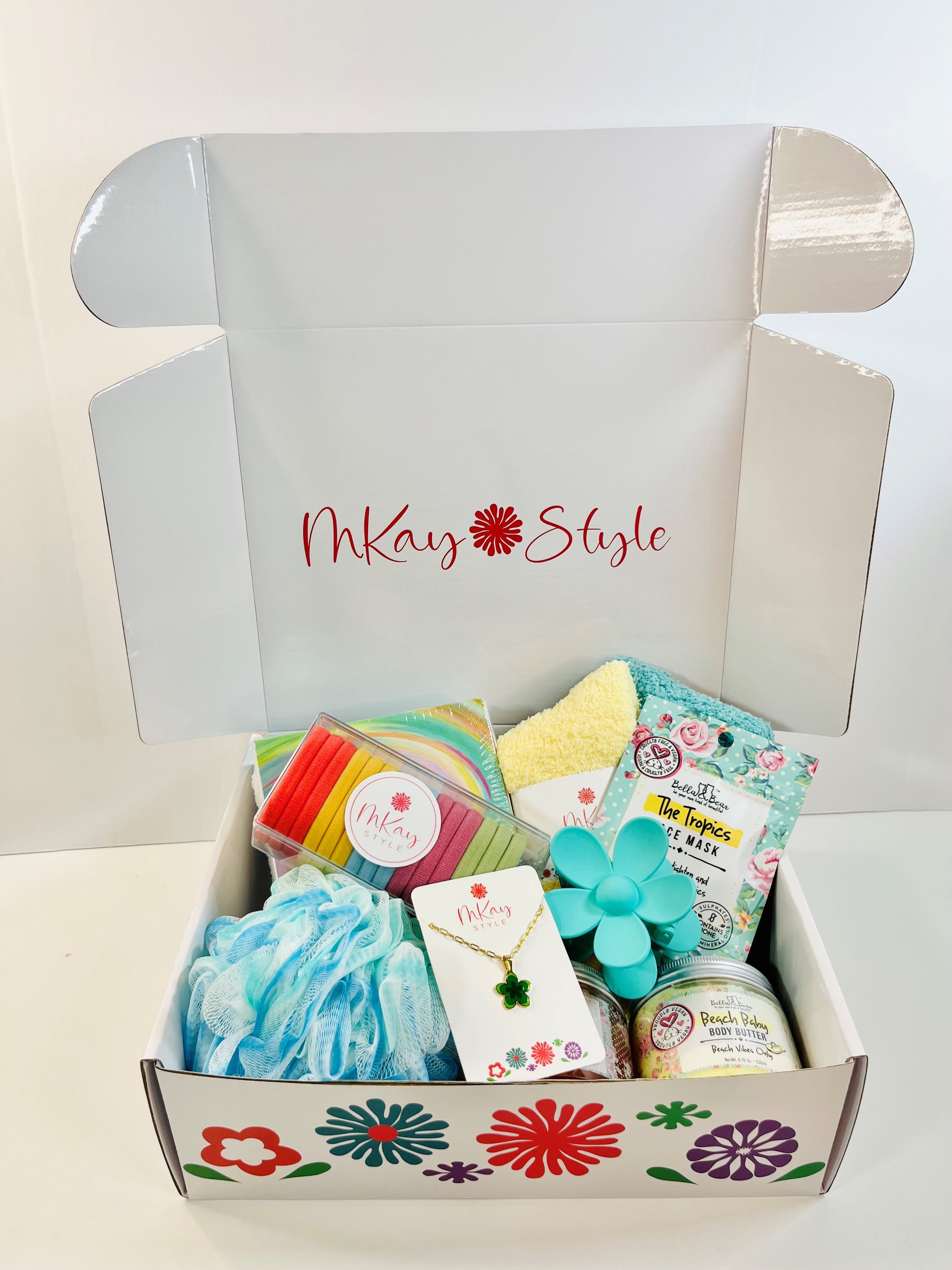 Colorful Spa Gift Box for Tween Girl