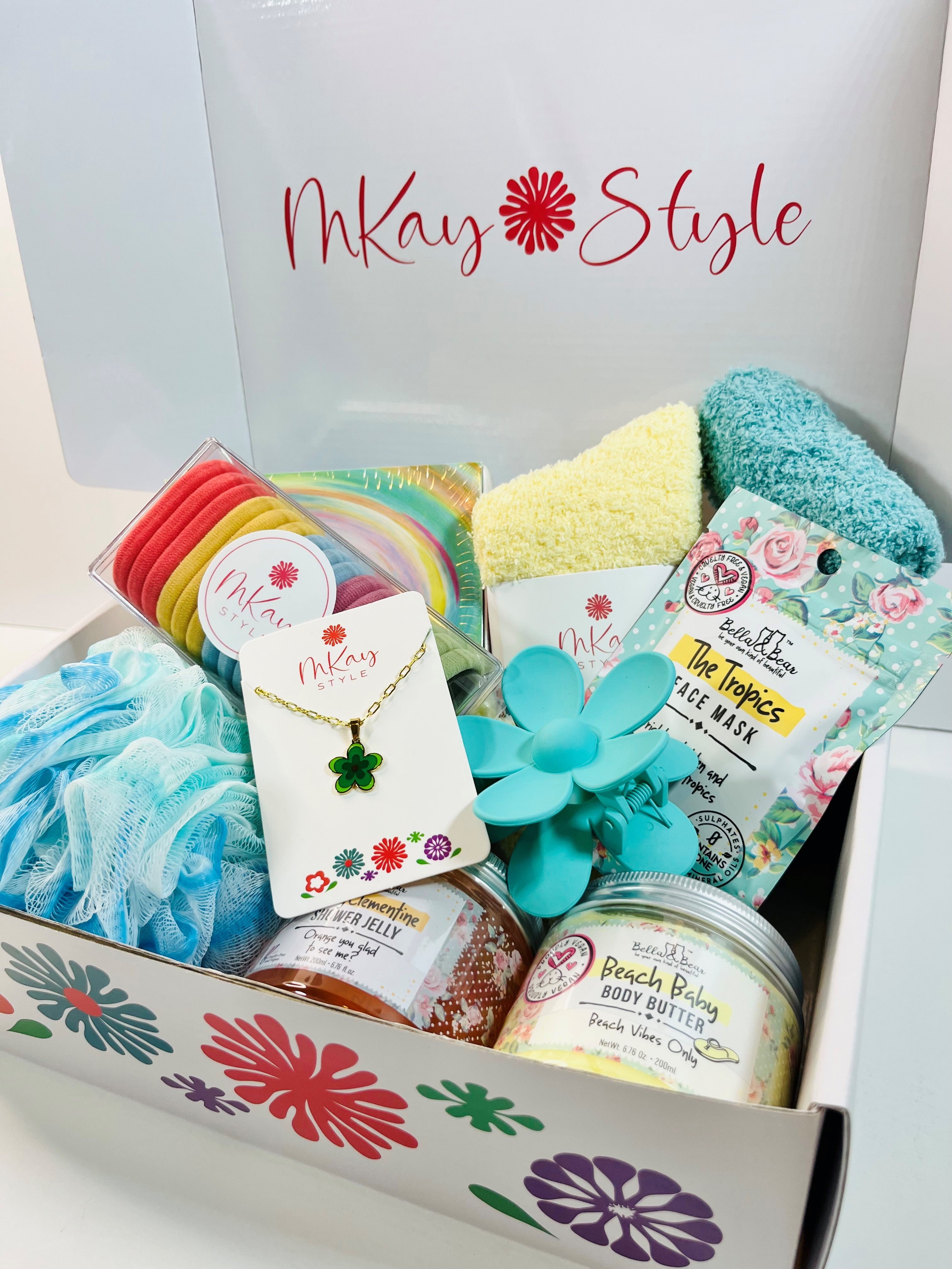 Colorful Spa Gift Box for Tween Girl