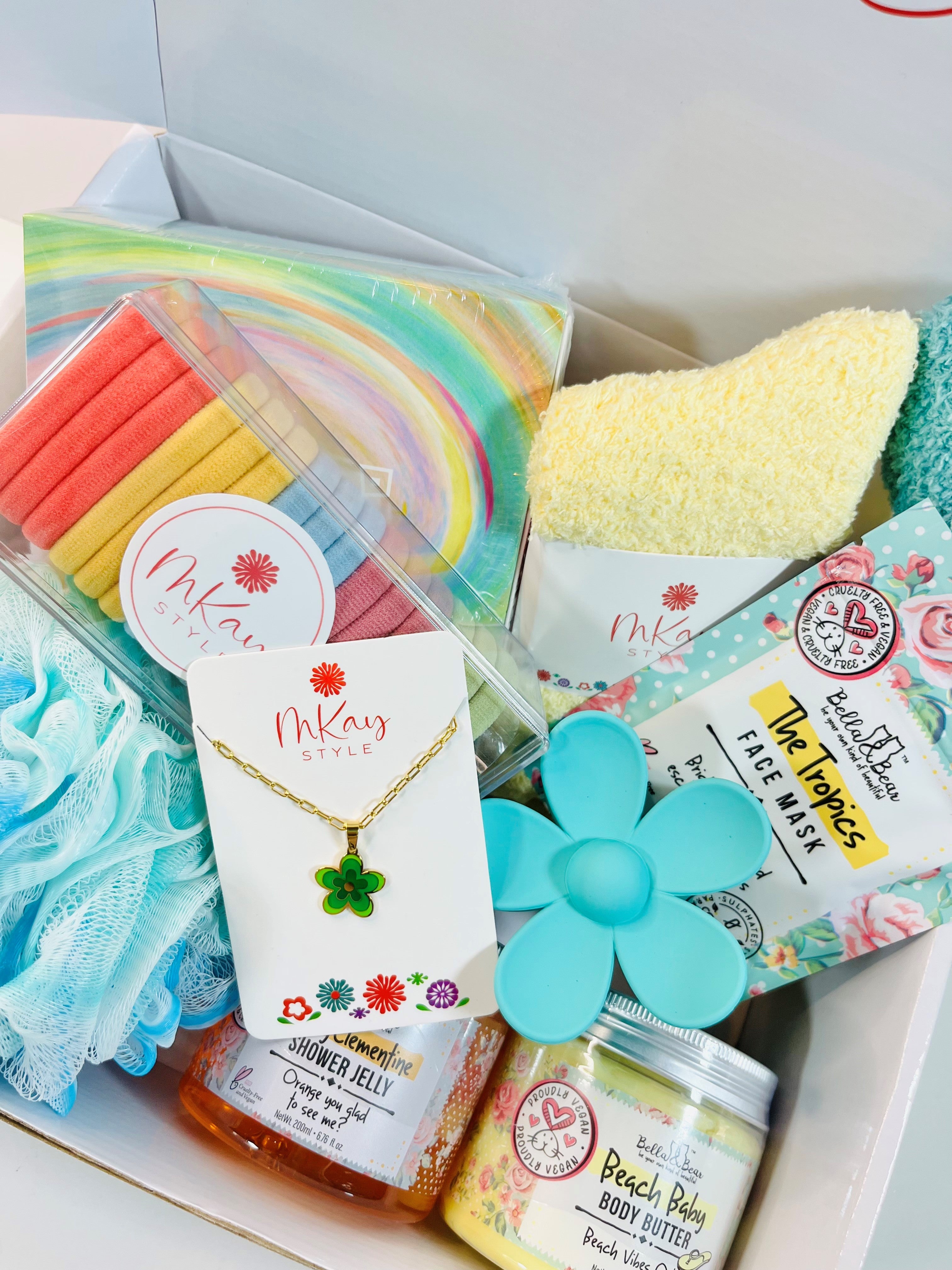 Colorful Spa Gift Box for Tween Girl