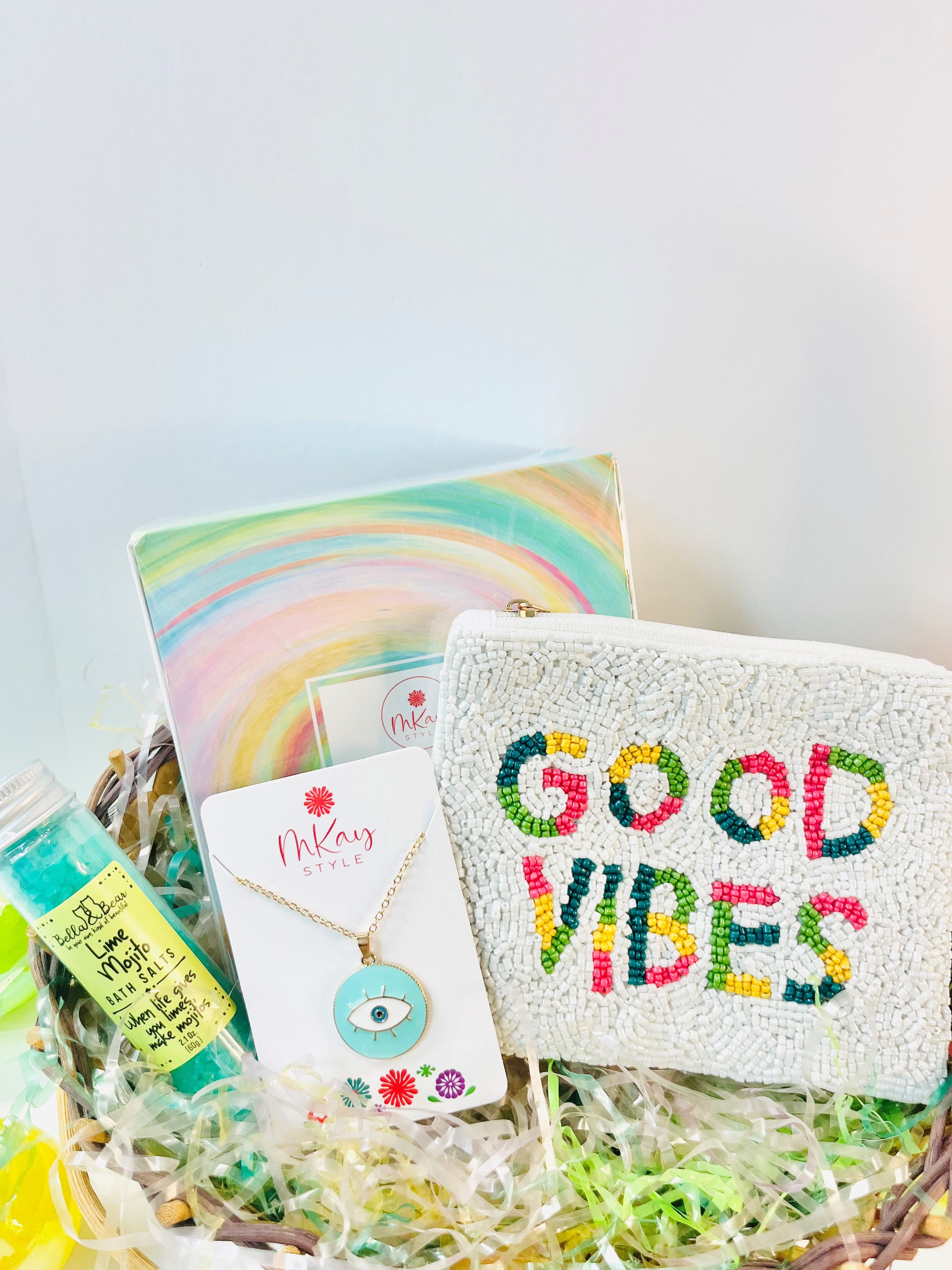 Easter Stuffers- Basket With Good Vibes