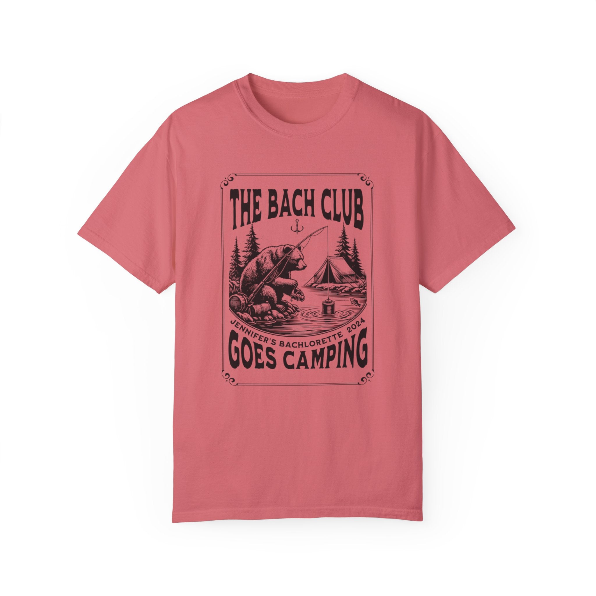 The Bach Club Bachelorette Camping Trip T-Shirt