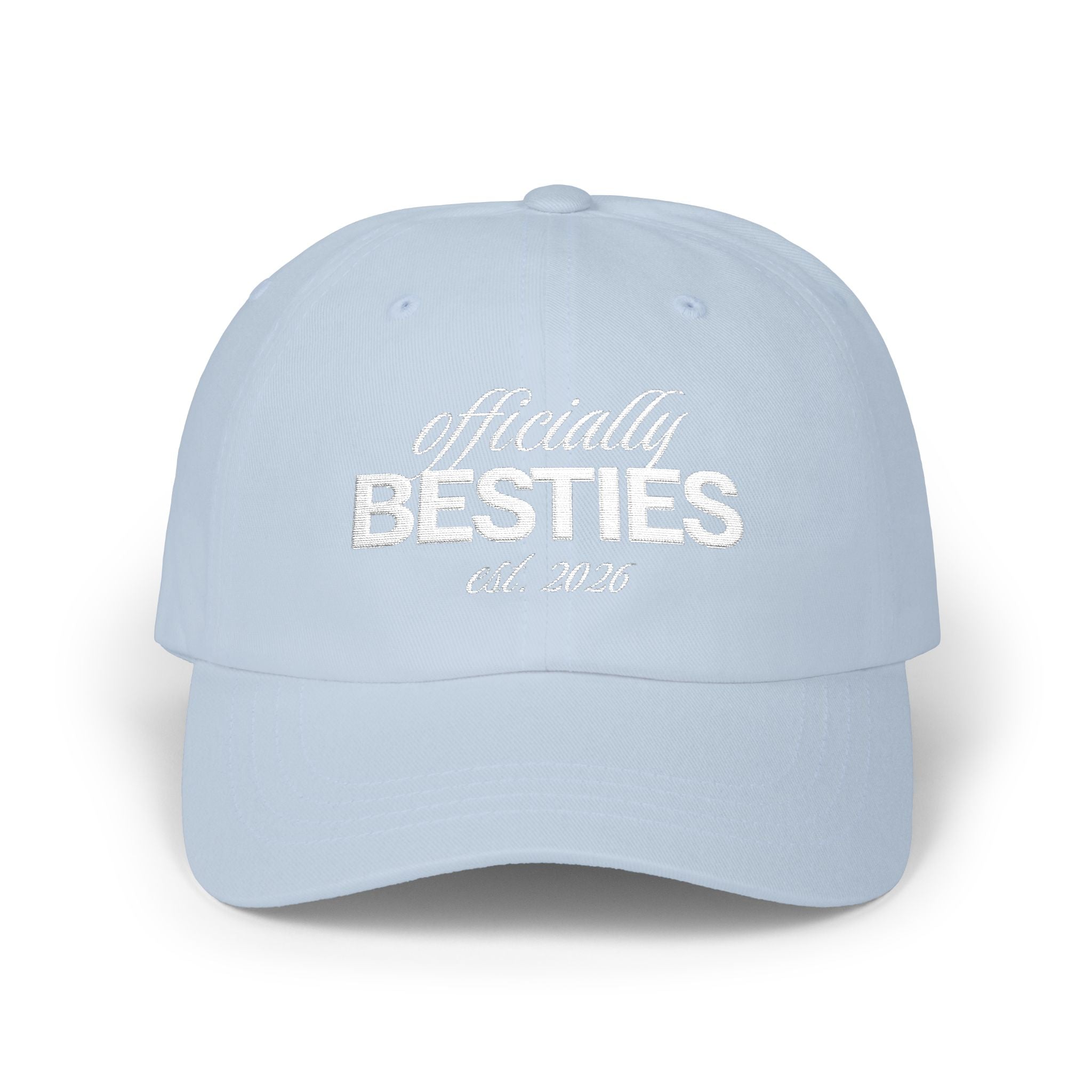 Custom Officially Besties Embroidered Hat