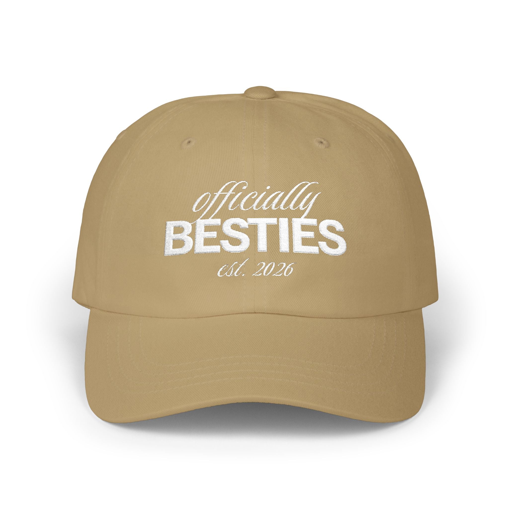 Custom Officially Besties Embroidered Hat