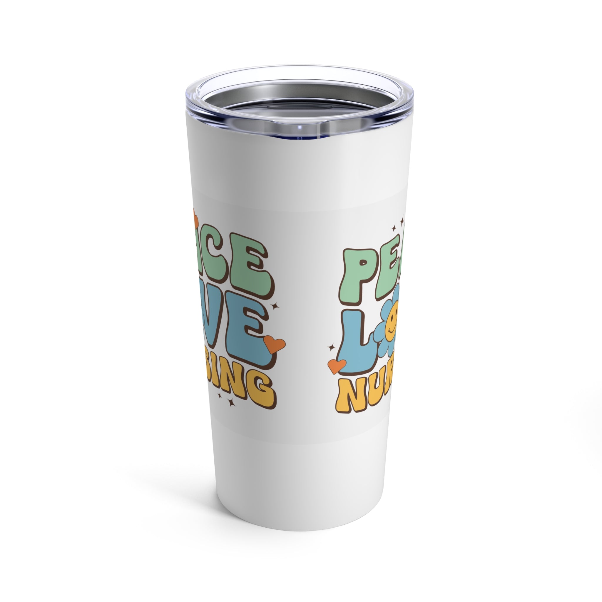 Peace Love Nursing Tumbler- Personalization Option