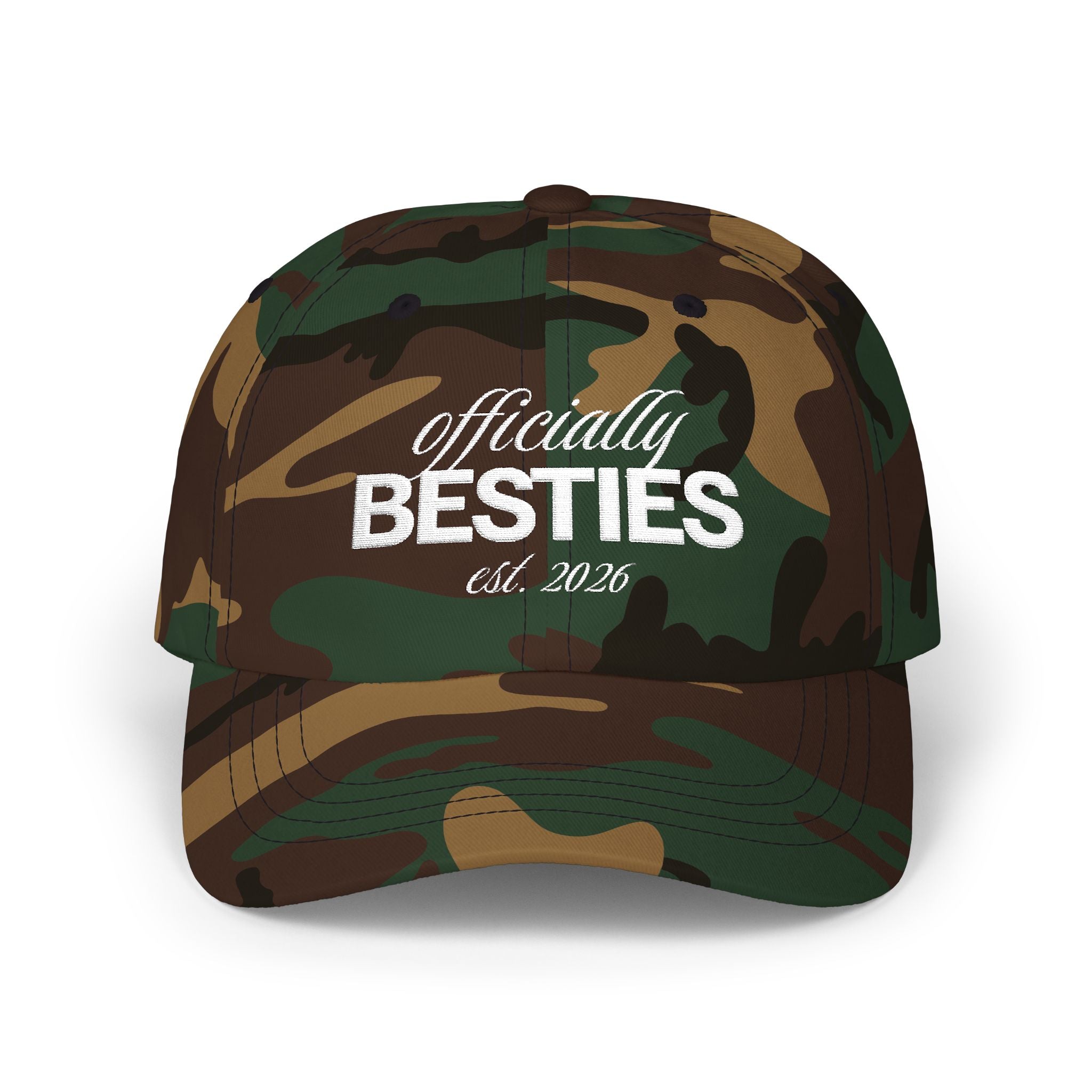 Custom Officially Besties Embroidered Hat