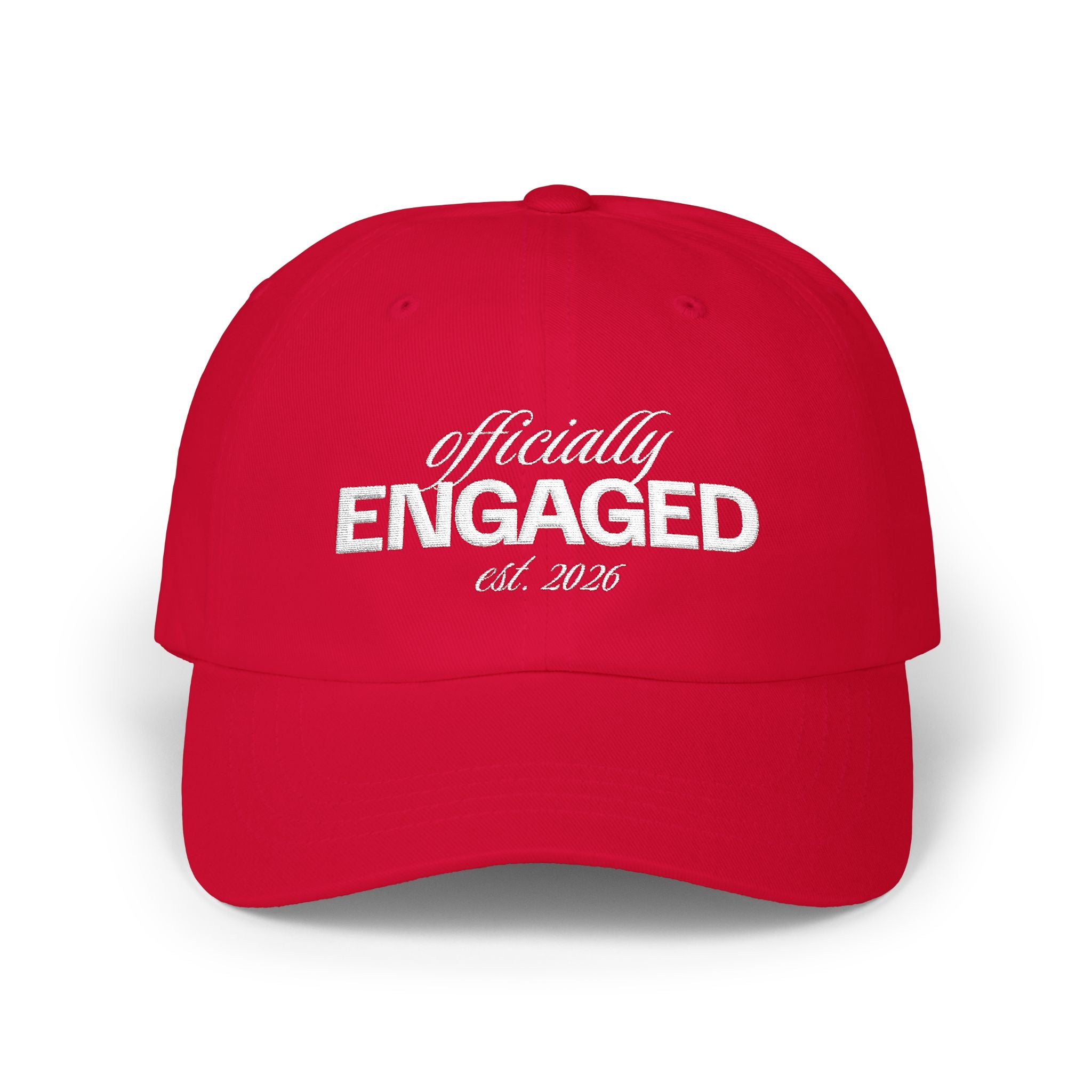 Custom Officially Engaged Hat