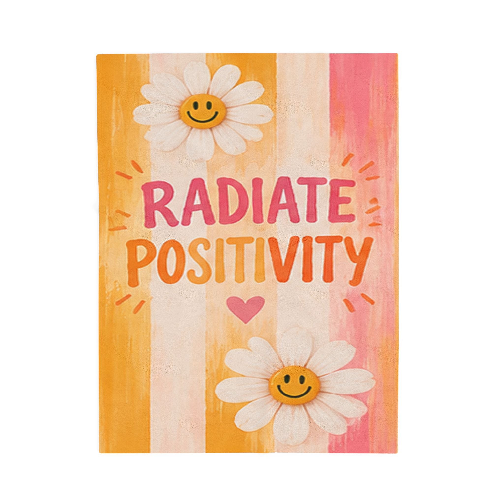Radiate Positivity Sunflower Blanket For Her
