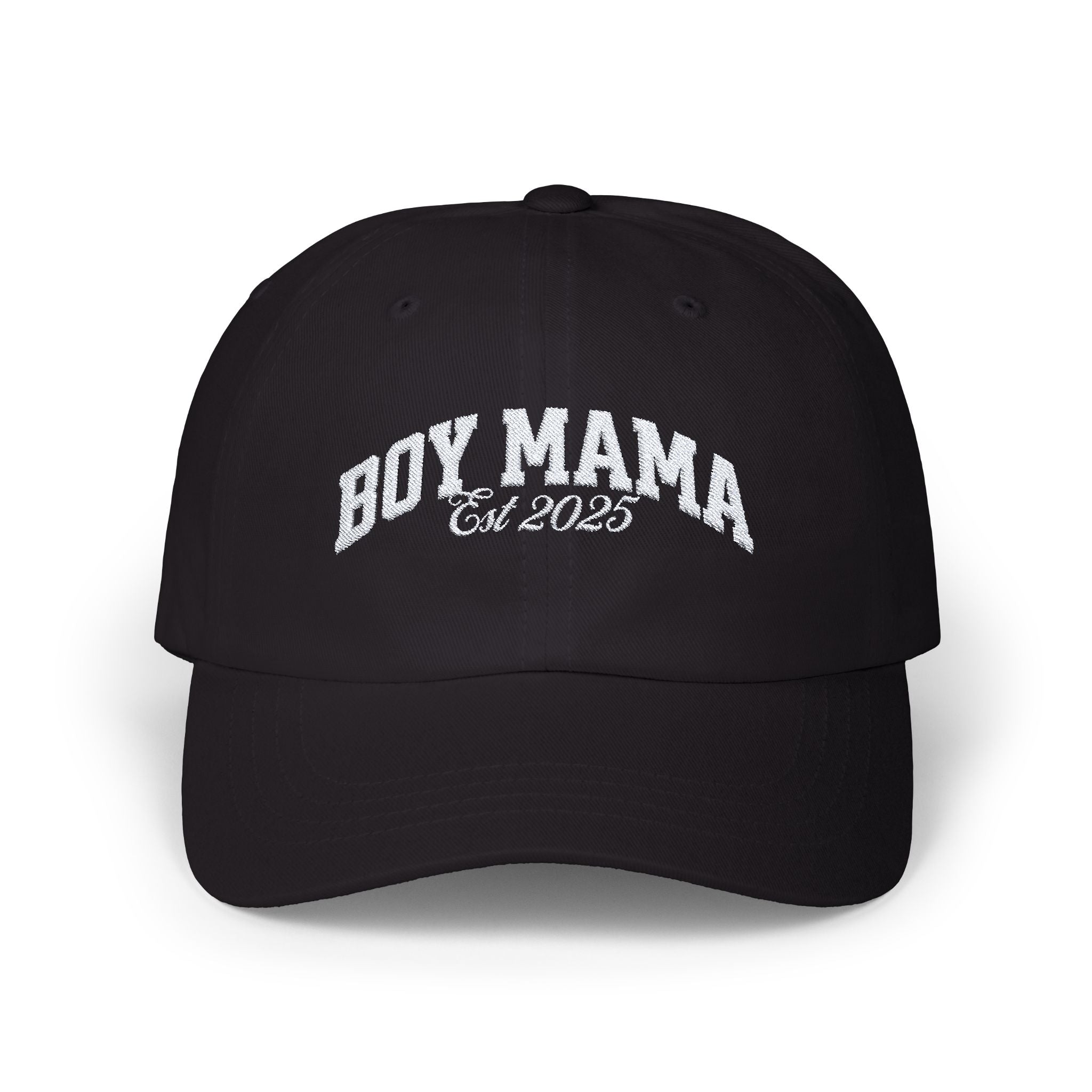 New Boy Mom Embroidered Hat