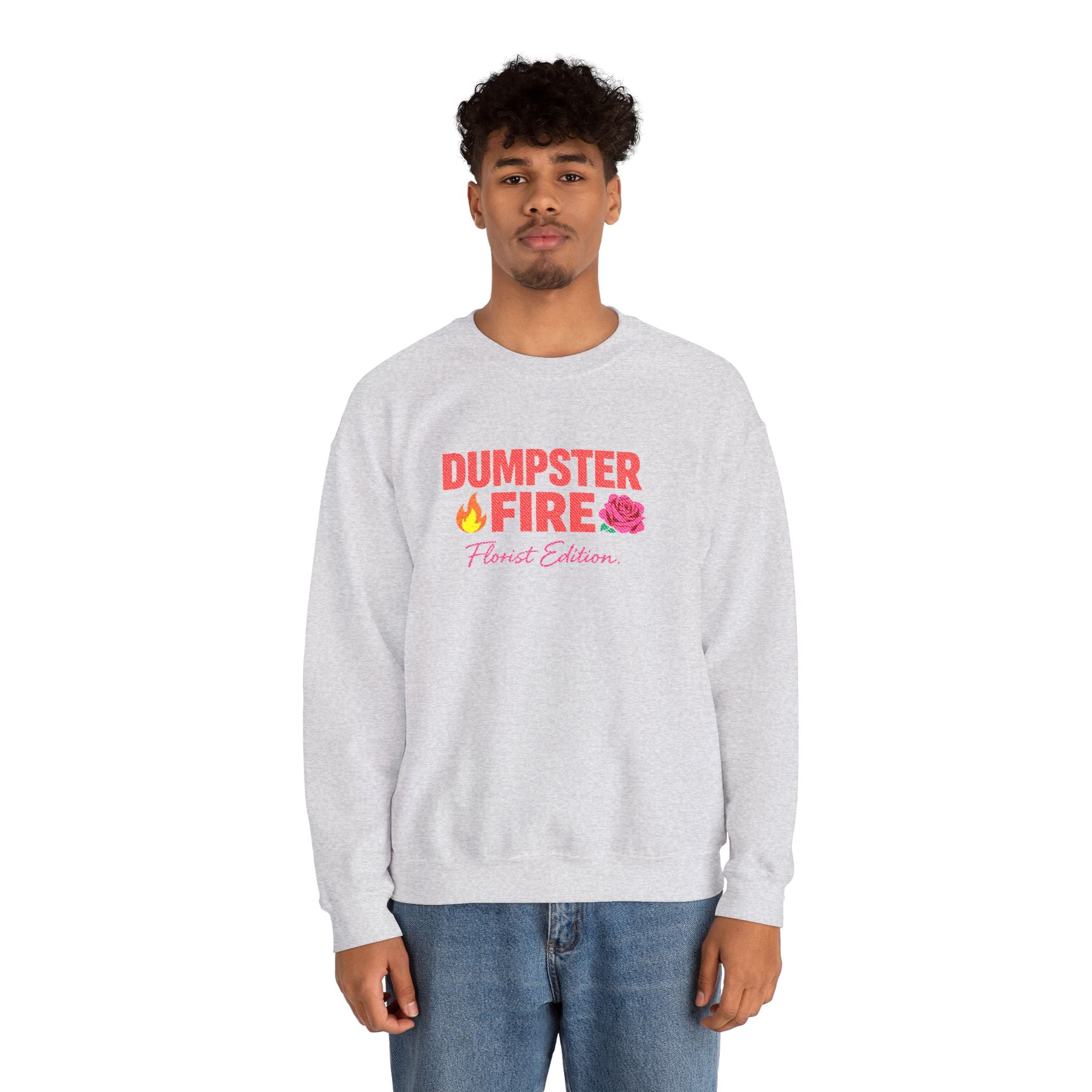 Dumpster Fire Humor Sweatshirt