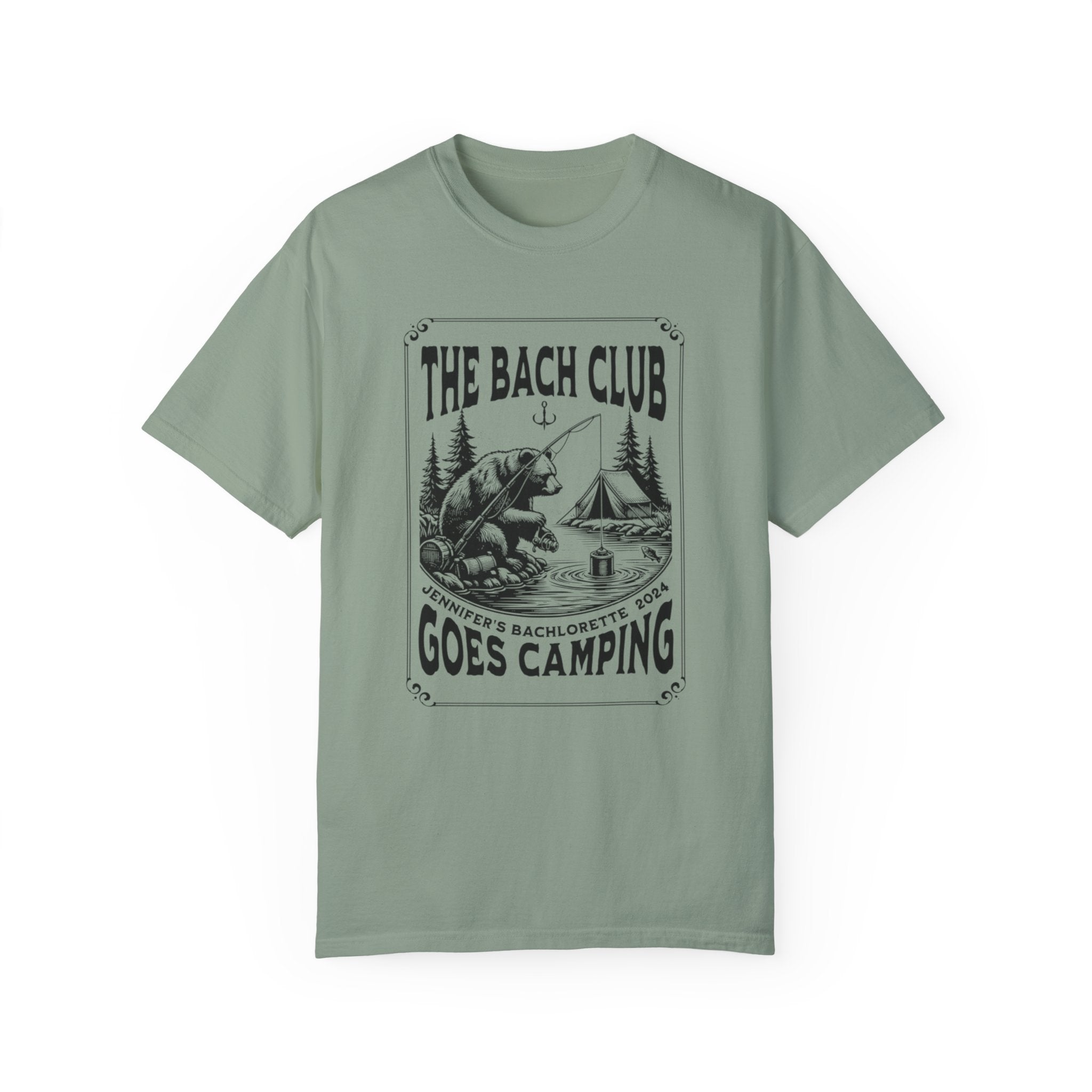 Bachelorette Camping Trip T-Shirt- Personalized