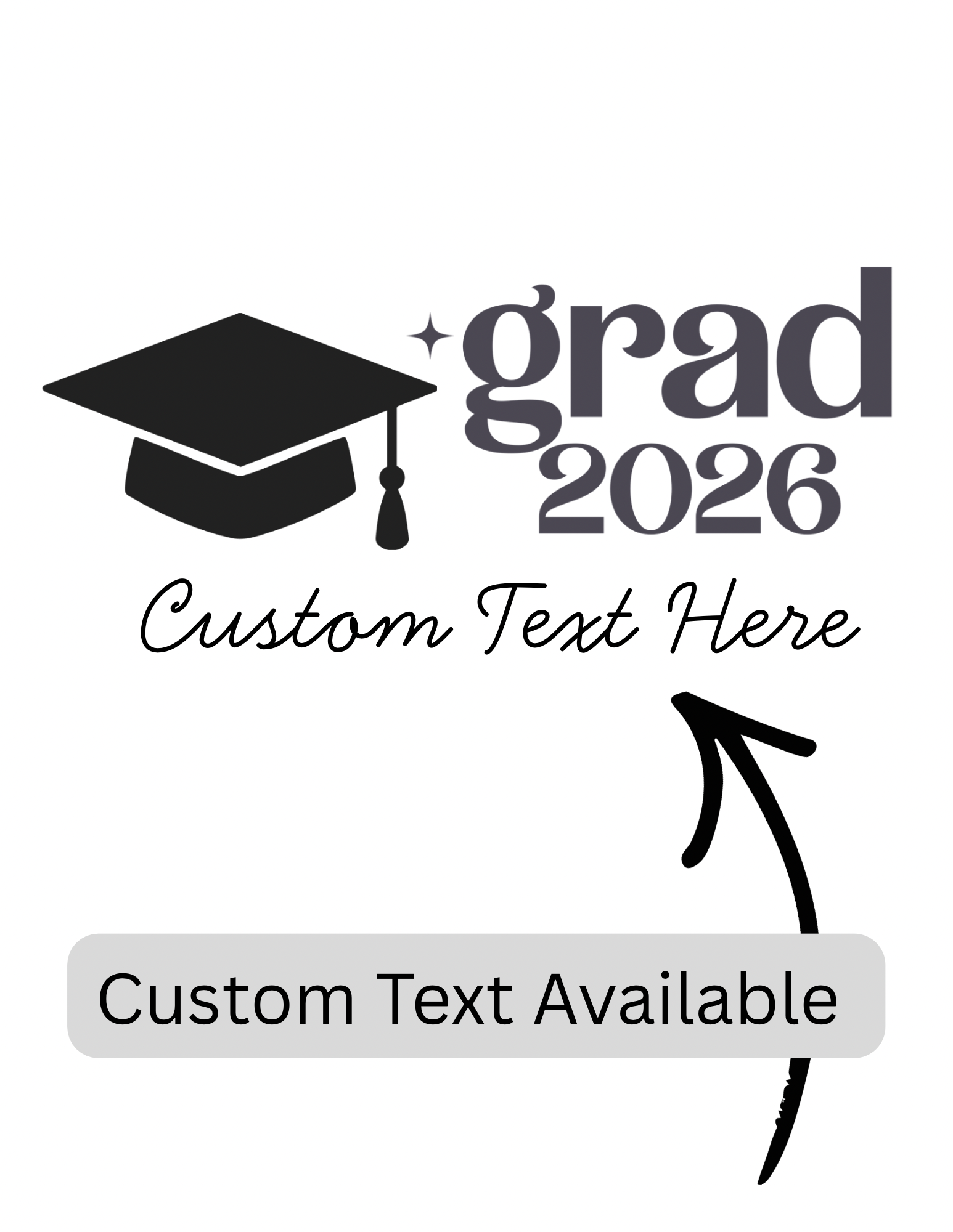 Custom Class of 2026 Grad Shirt