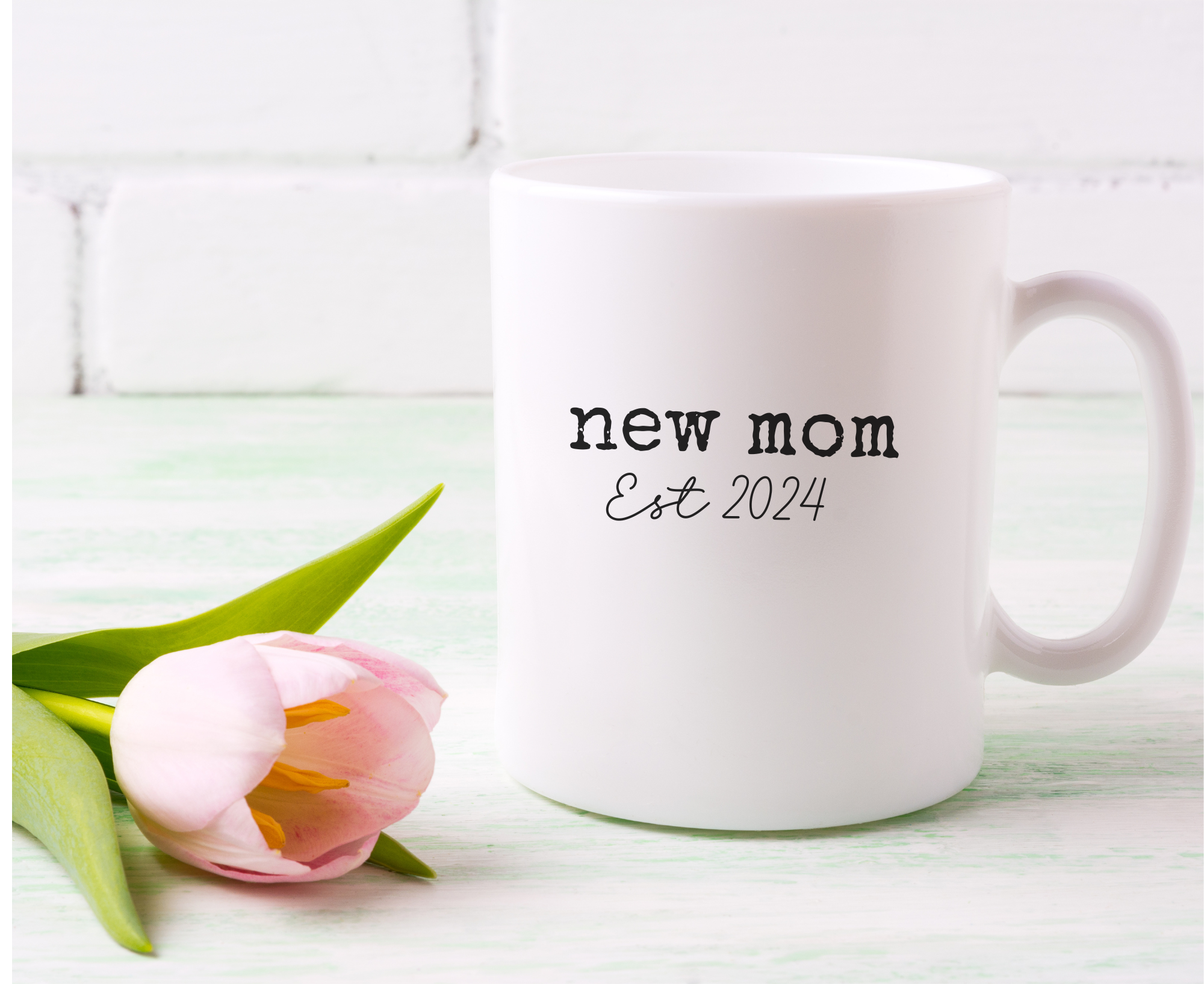 Personalized New Mom Coffee Mug