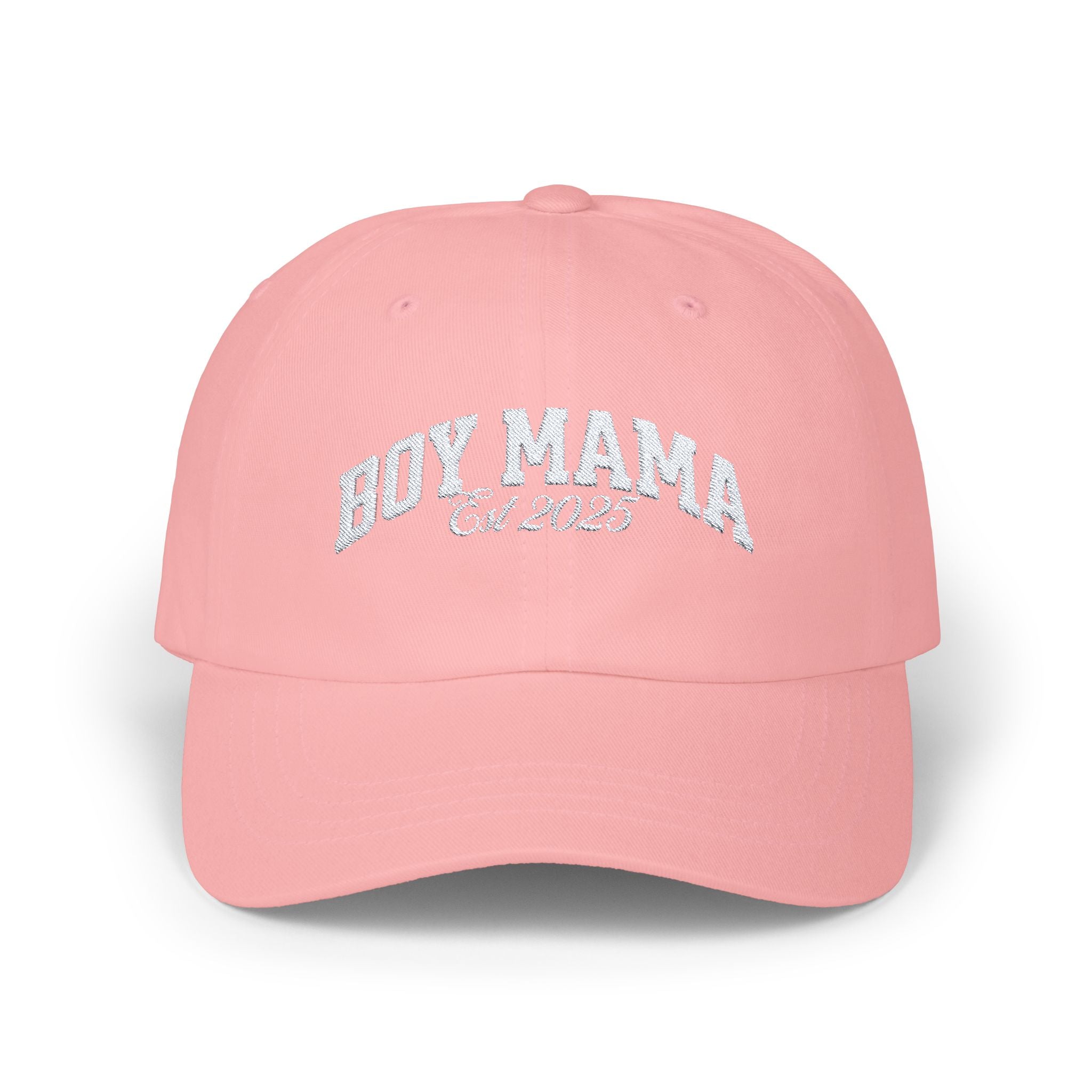 New Boy Mom Embroidered Hat