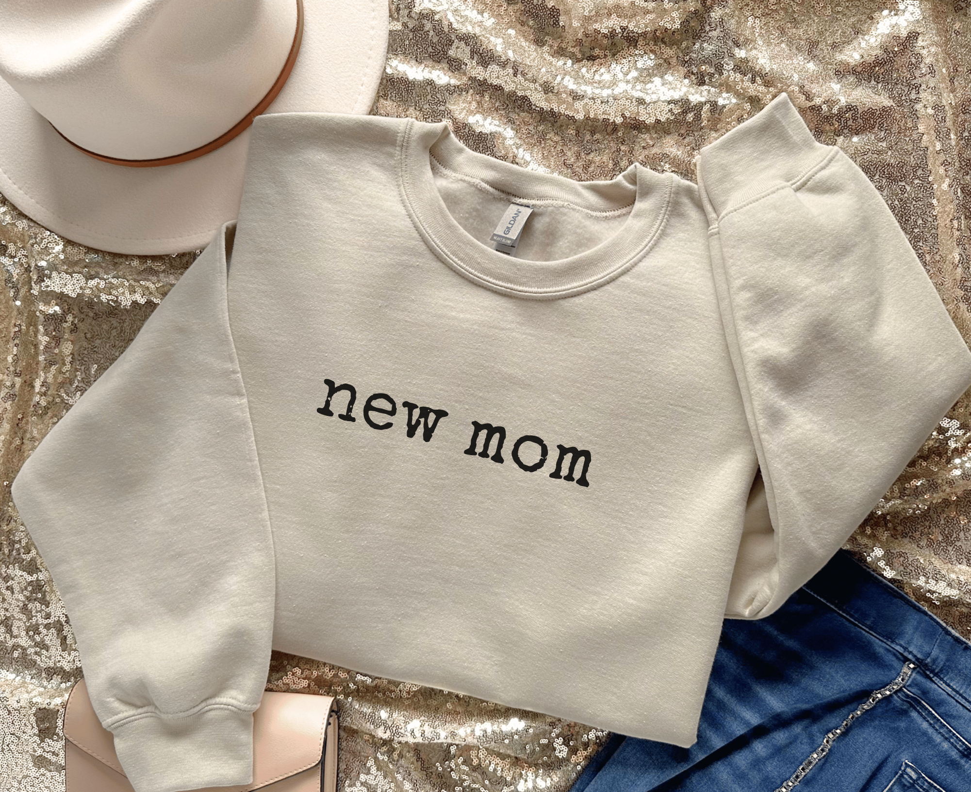 New Mom Sweatshirt - New Mom Gift