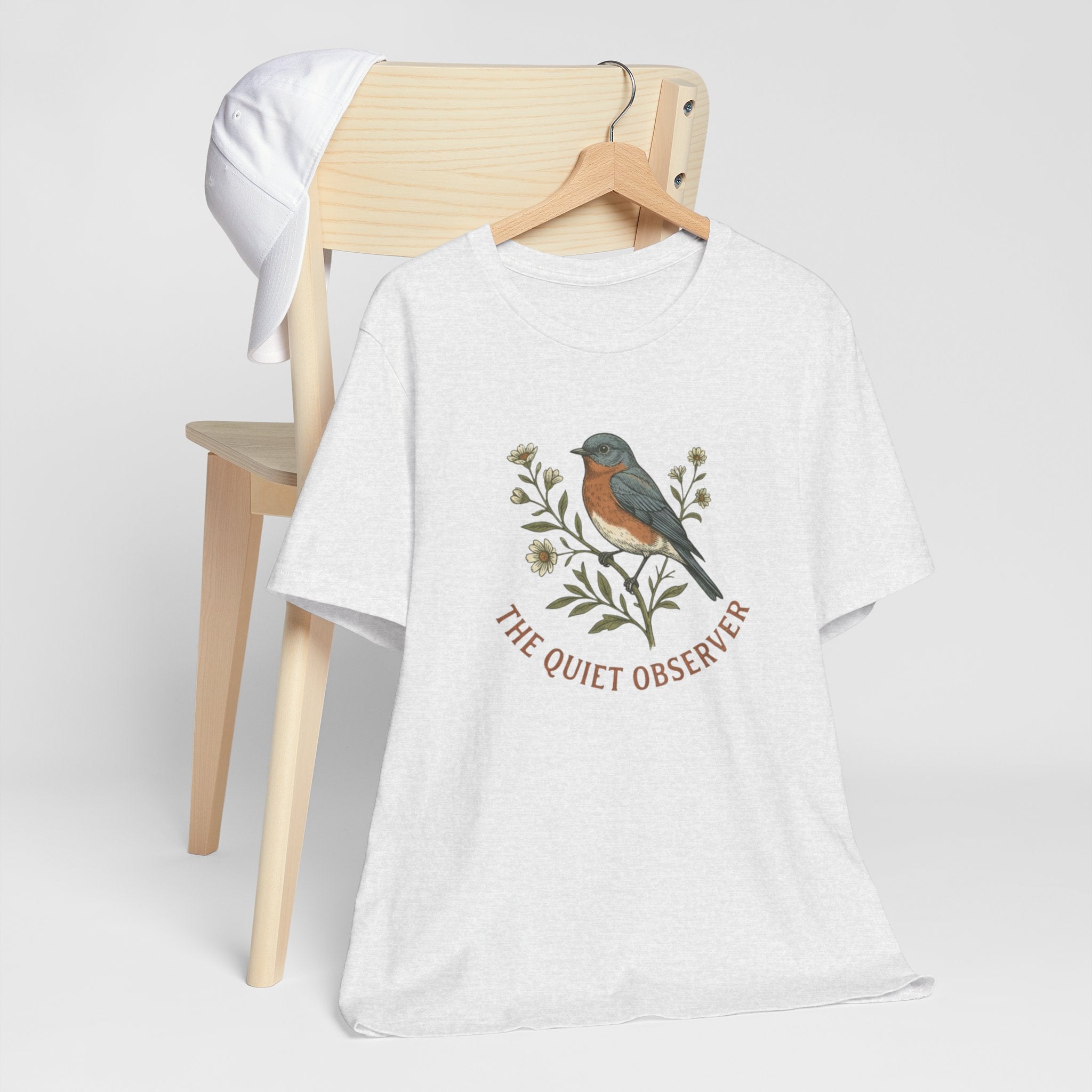 Bluebird Shirt, Eastern Bluebird Birdwatching T-Shirt, Nature Lover Gift