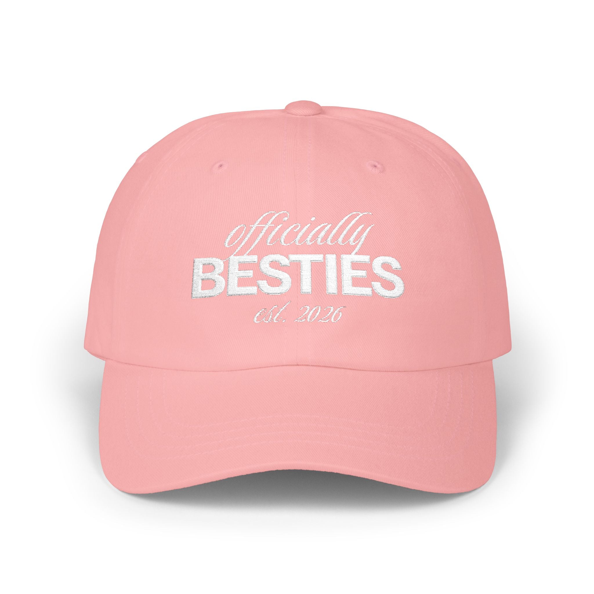 Custom Officially Besties Embroidered Hat