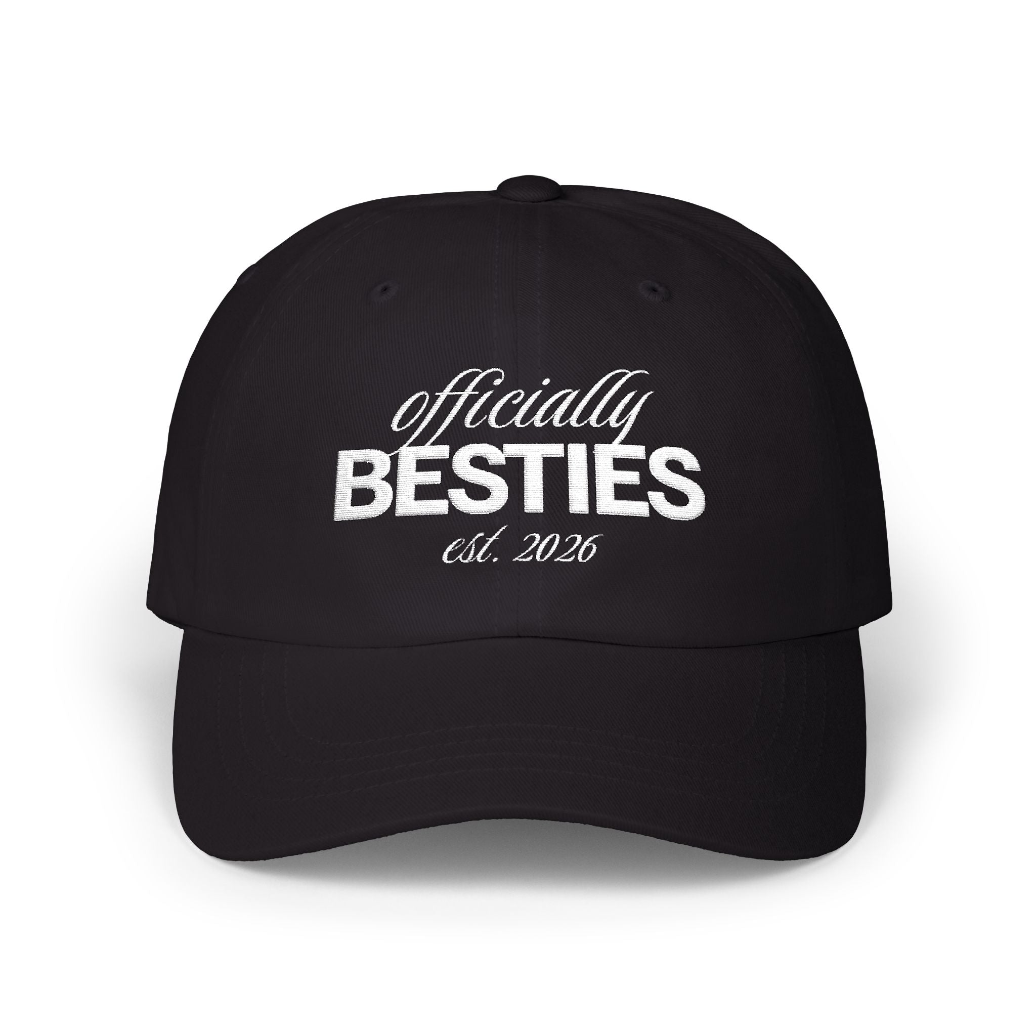 Custom Officially Besties Embroidered Hat