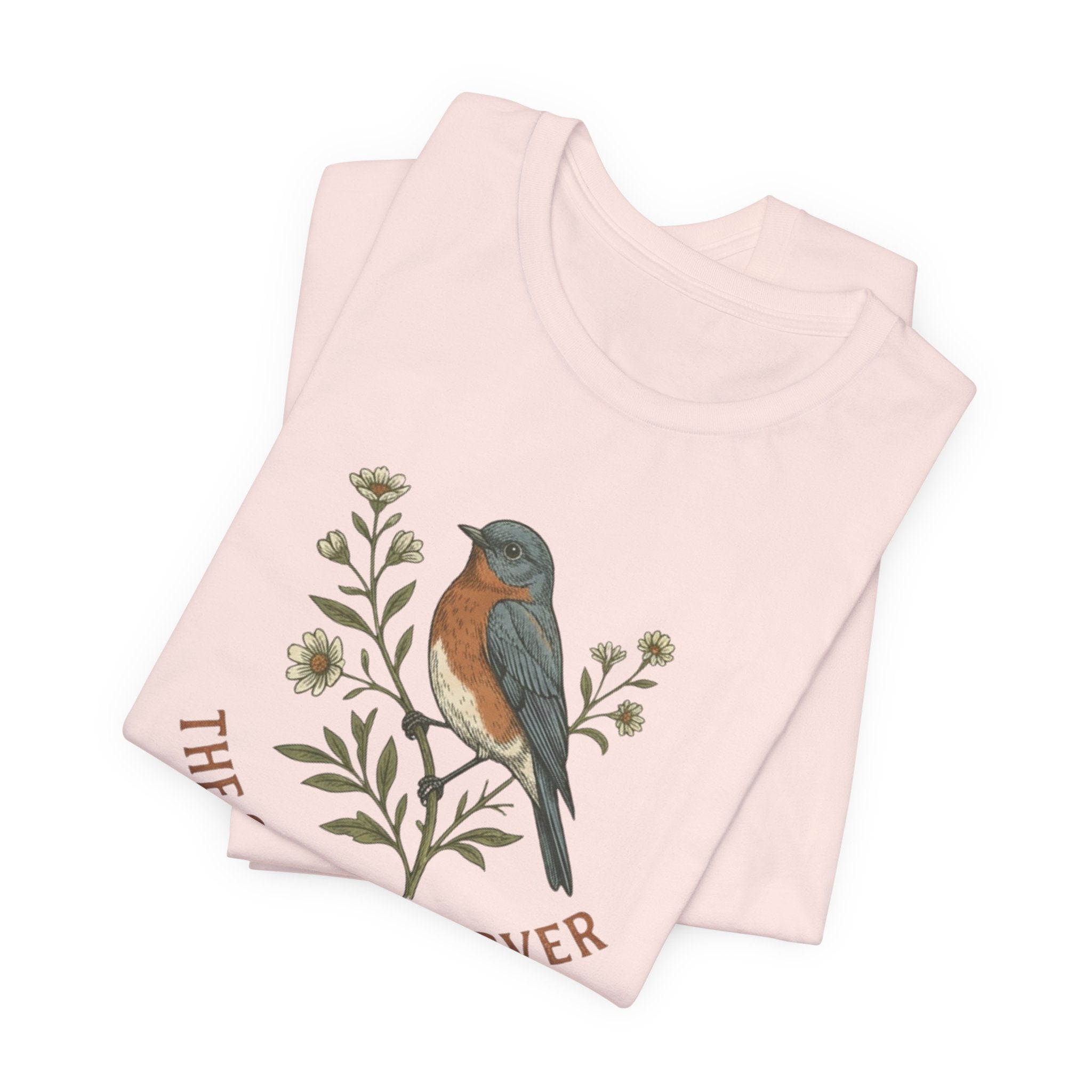 Bluebird Shirt, Eastern Bluebird Birdwatching T-Shirt, Nature Lover Gift