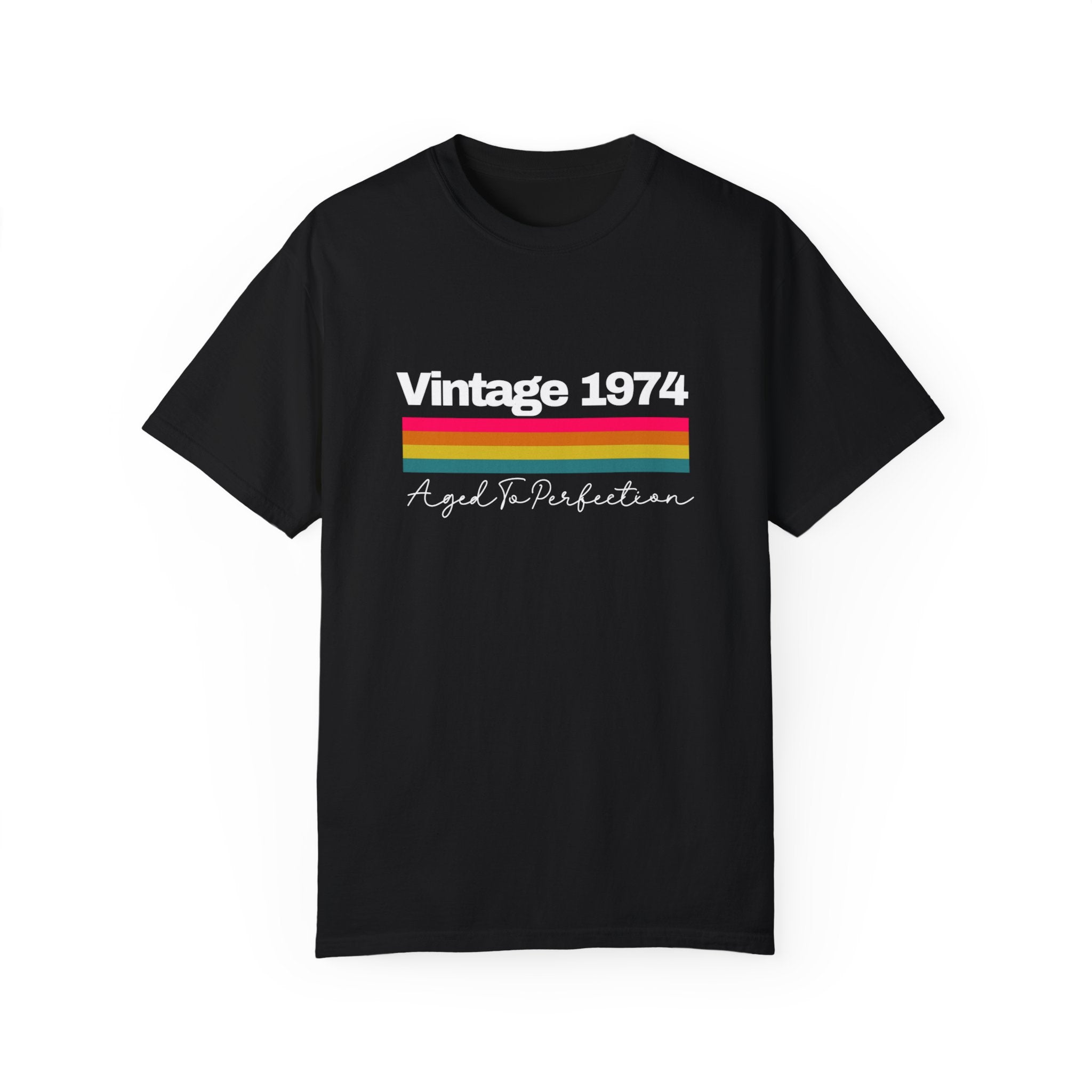 50th Birthday Vintage 1974 Shirt- Comfort Colors Shirt