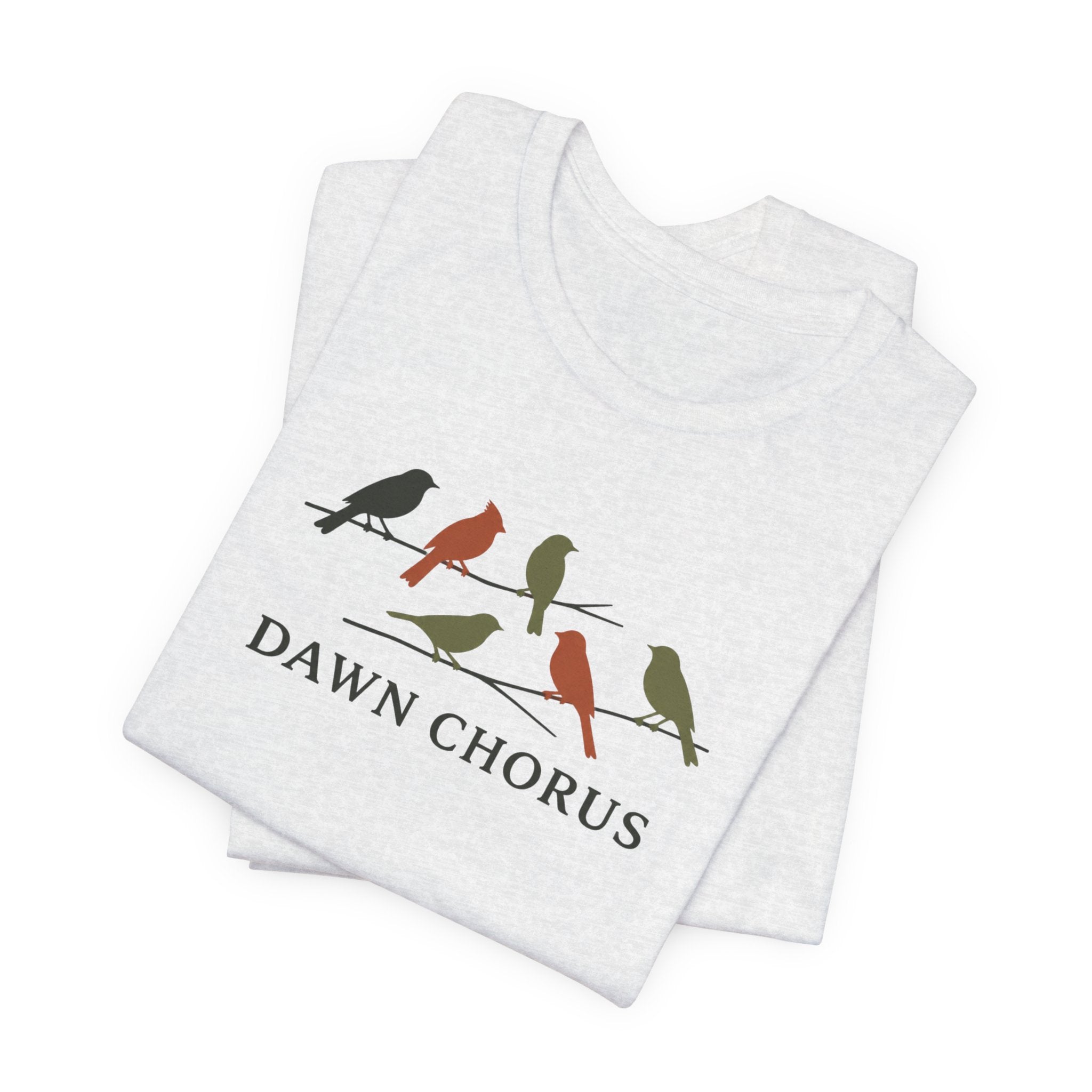 Songbird Shirt, Dawn Chorus Birdwatching T-Shirt, Nature Lover Gift
