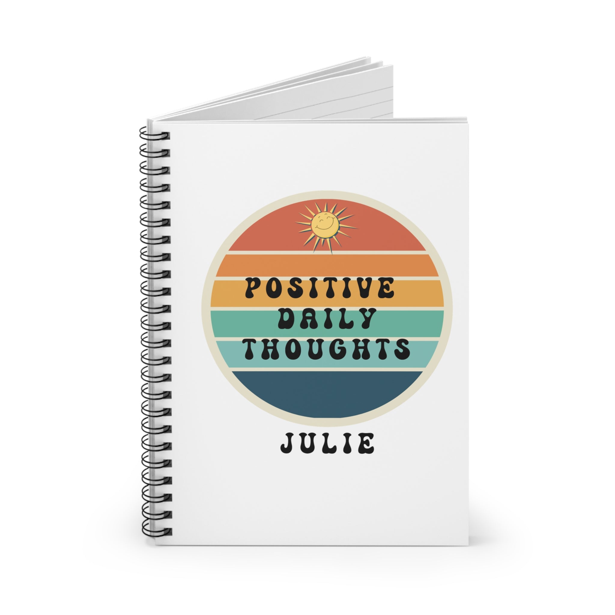 Teen Girl Gift, Personalized Positive Mindset and Thoughts Journal