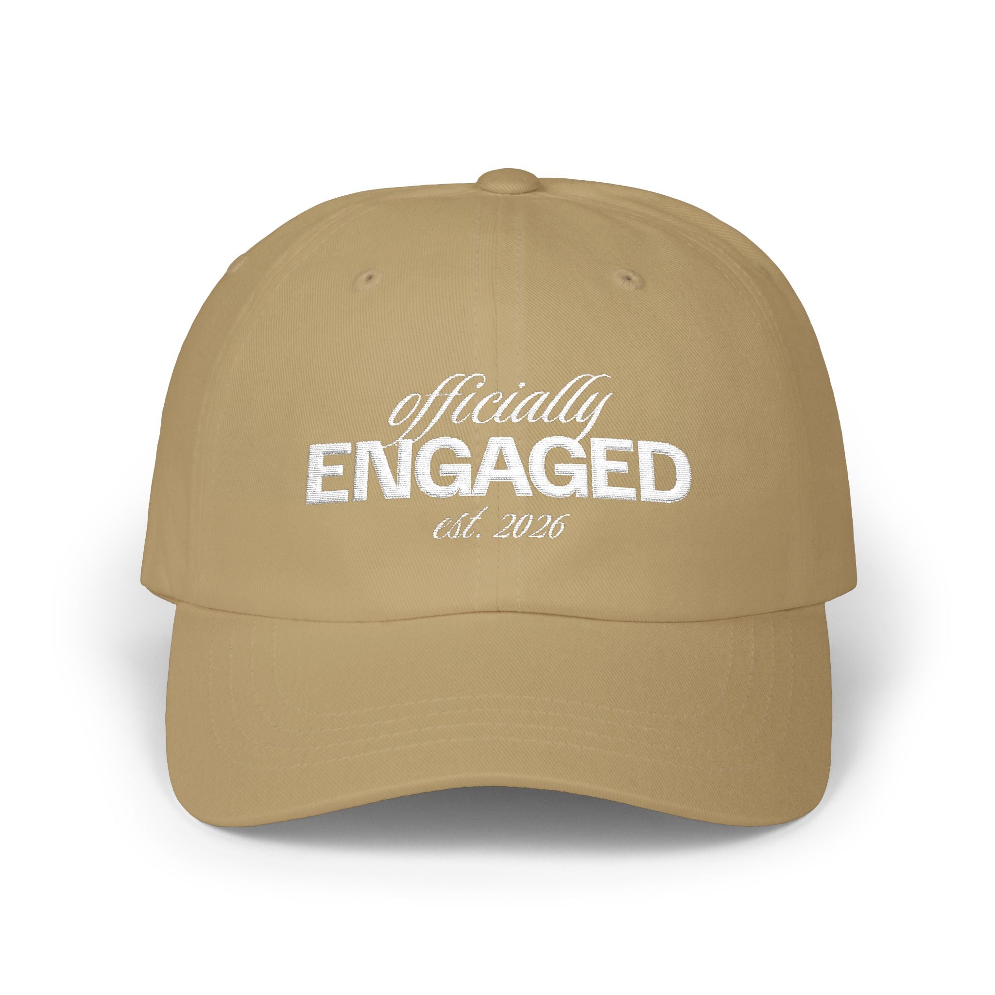 Custom Officially Engaged Hat
