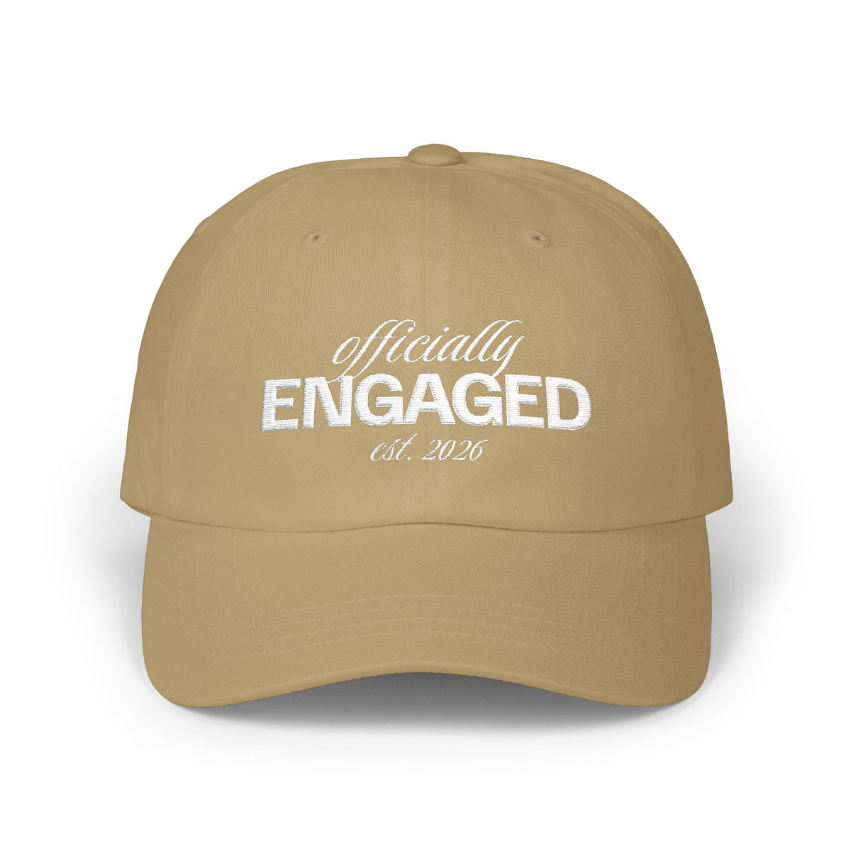 Custom Officially Engaged Hat For Newly Engaged Couple Gift For Engage ...