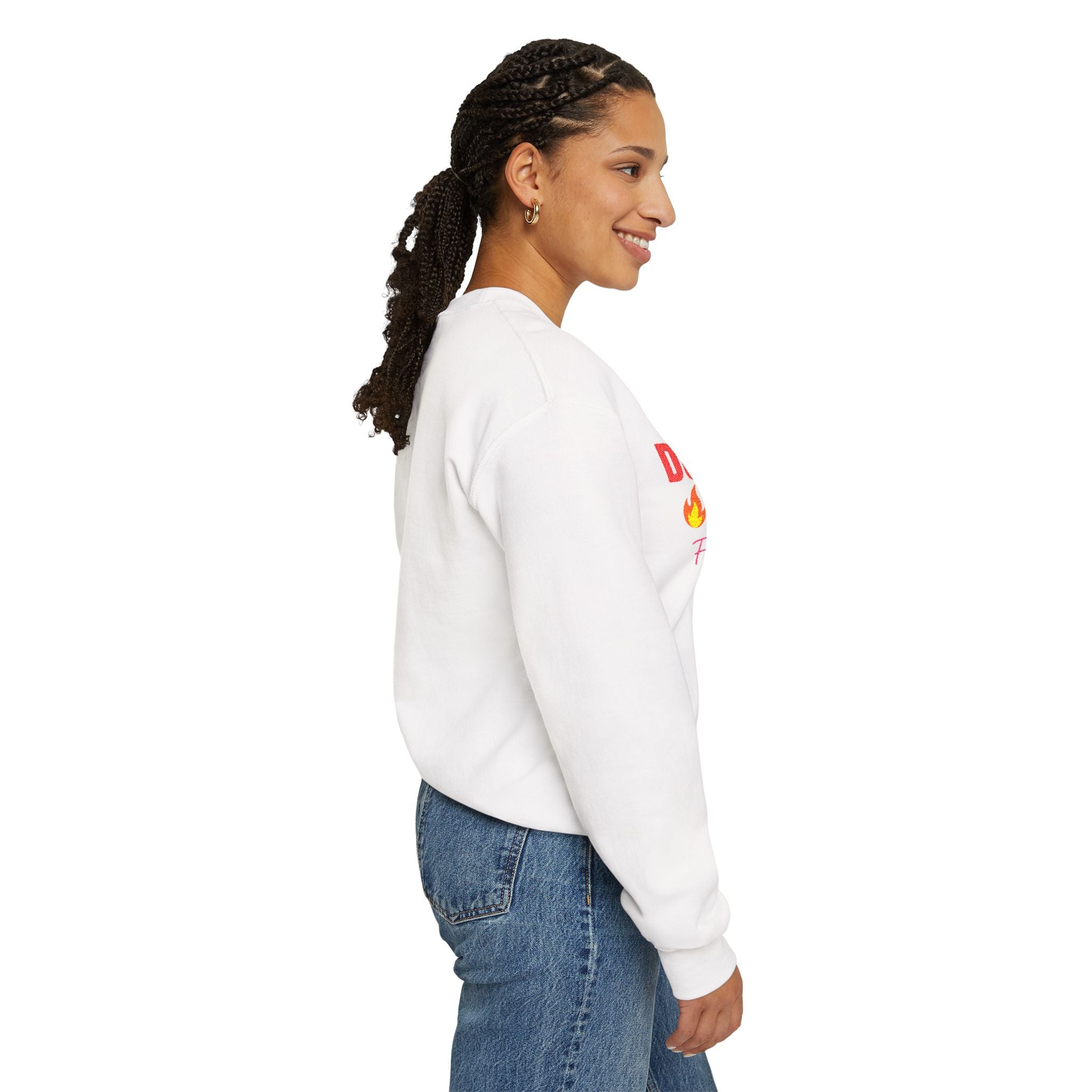 Dumpster Fire Humor Sweatshirt