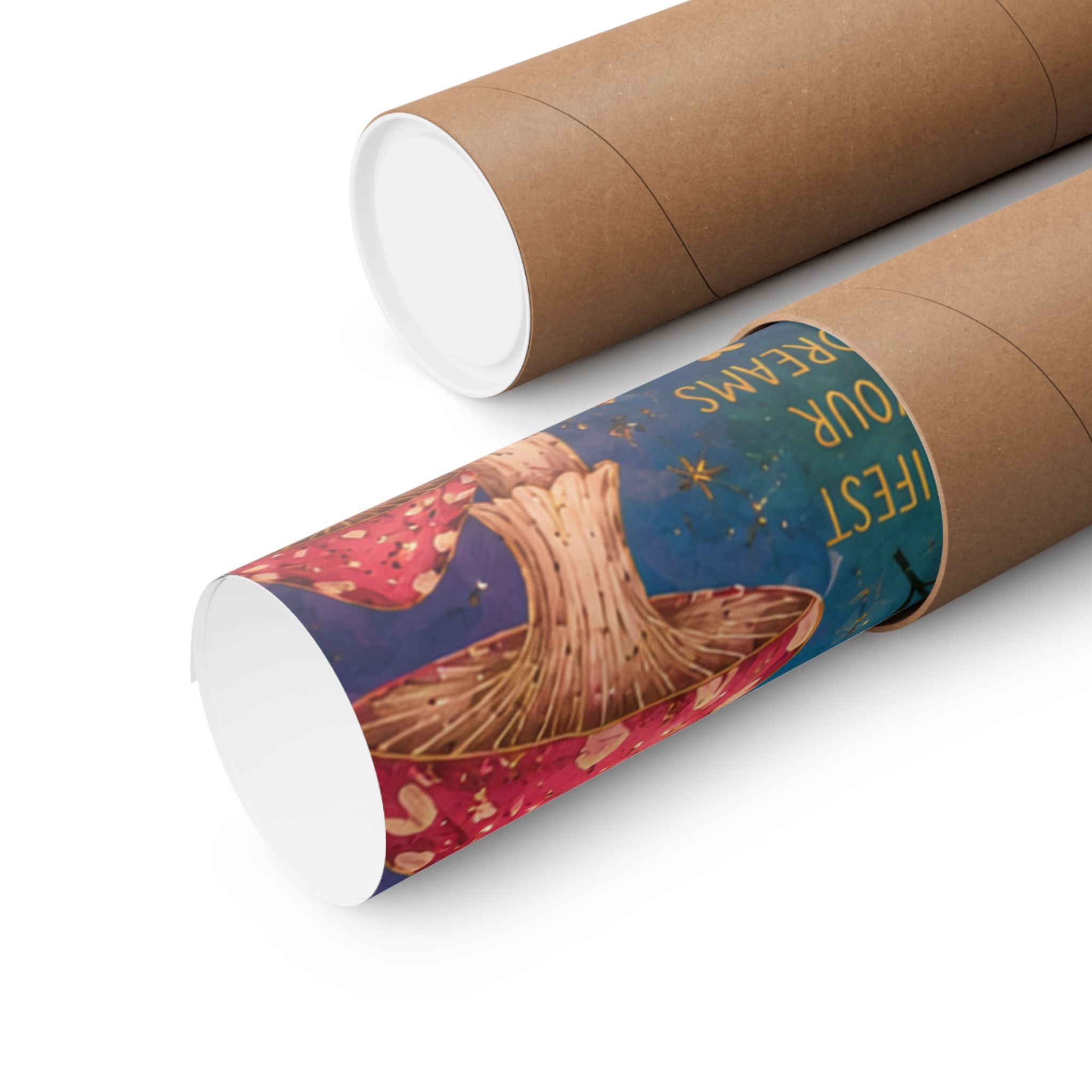 Mystical Sun and Moon Poster