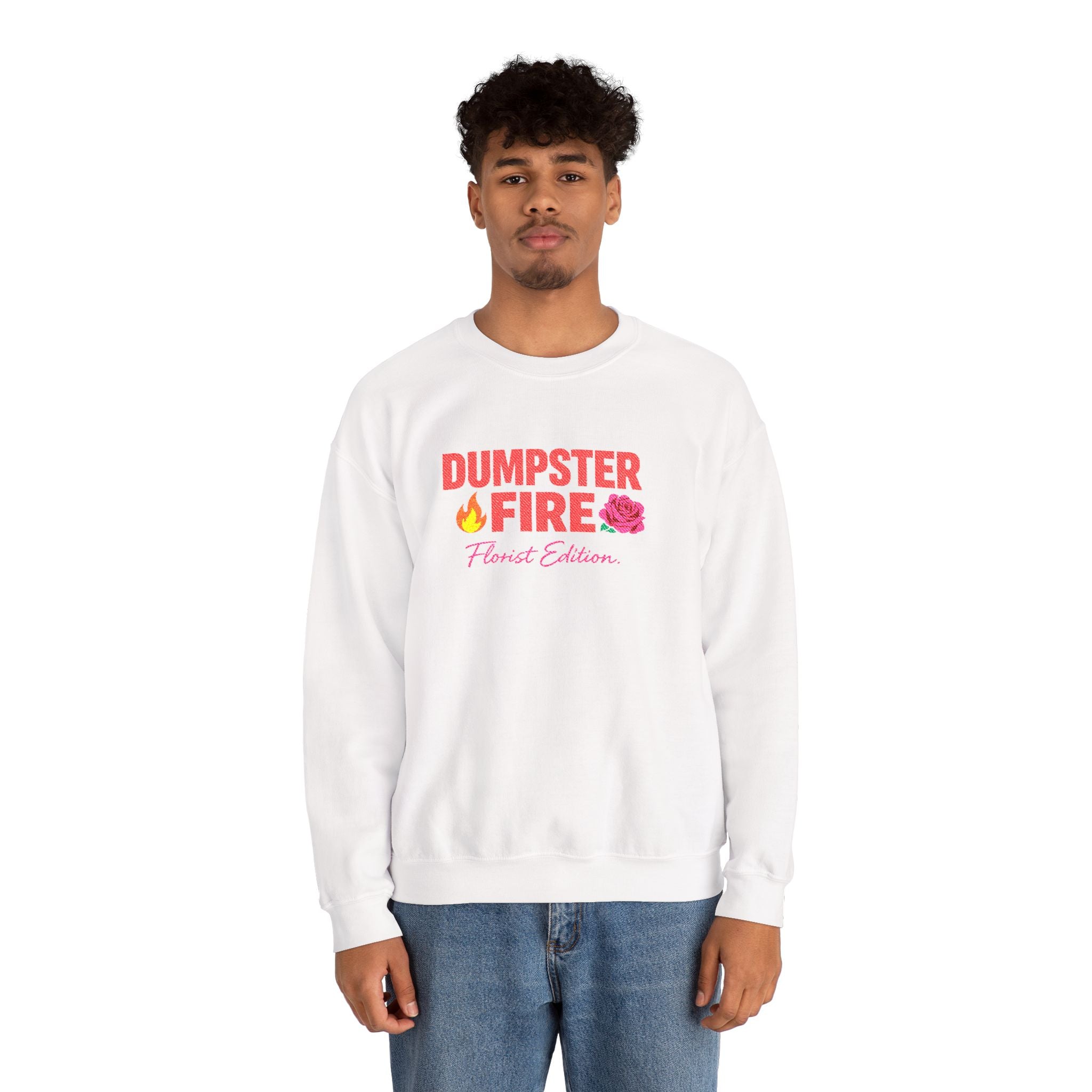 Dumpster Fire Humor Sweatshirt