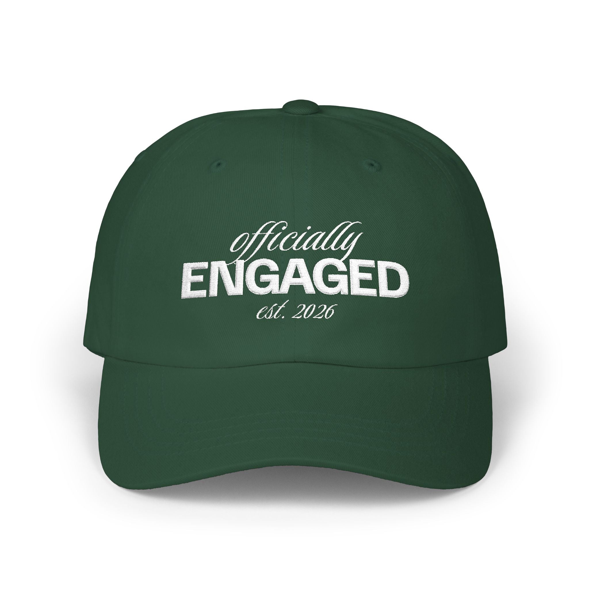 Custom Officially Engaged Hat