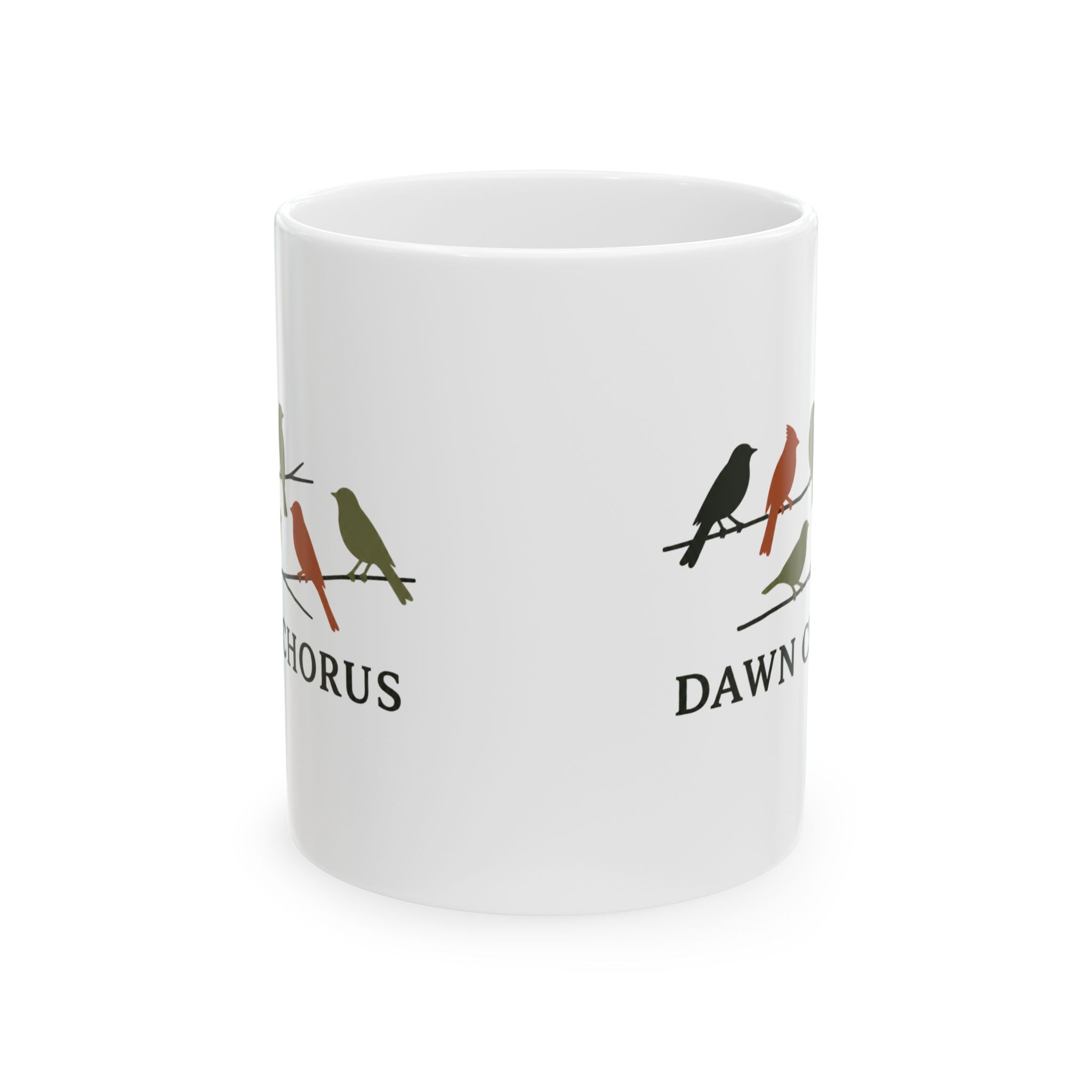 Songbird Mug, Dawn Chorus Birdwatching Coffee Cup, Bird Lover Gift